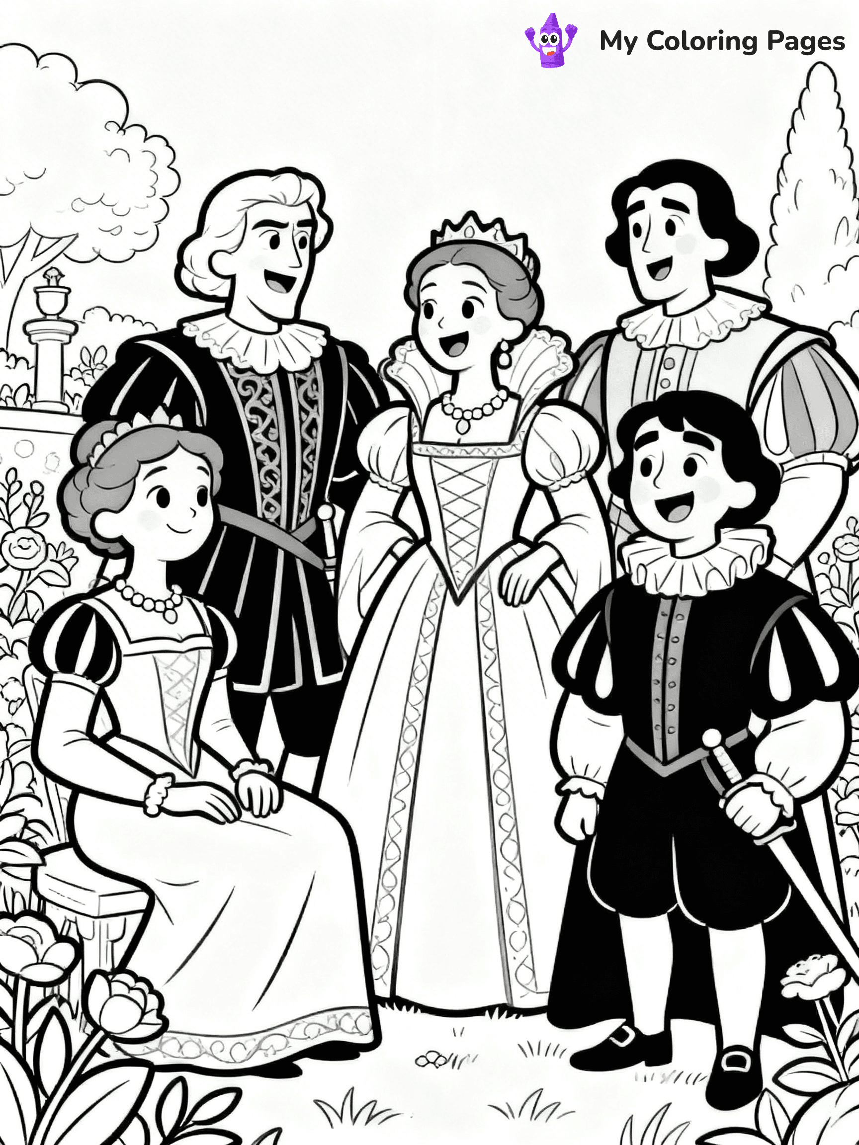 Romeo and Juliet Coloring Pages - 6