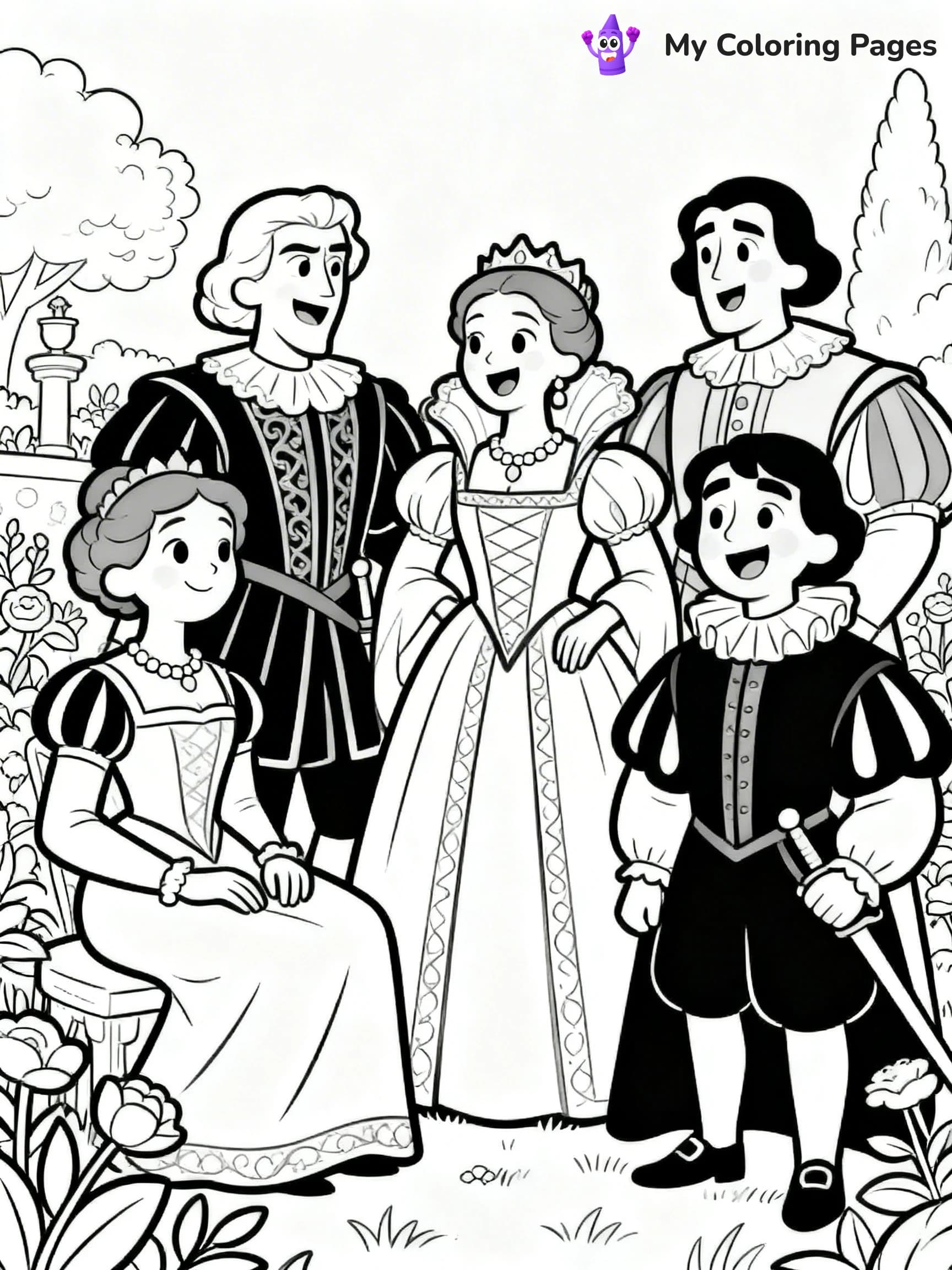 Romeo and Juliet Coloring Pages - 6
