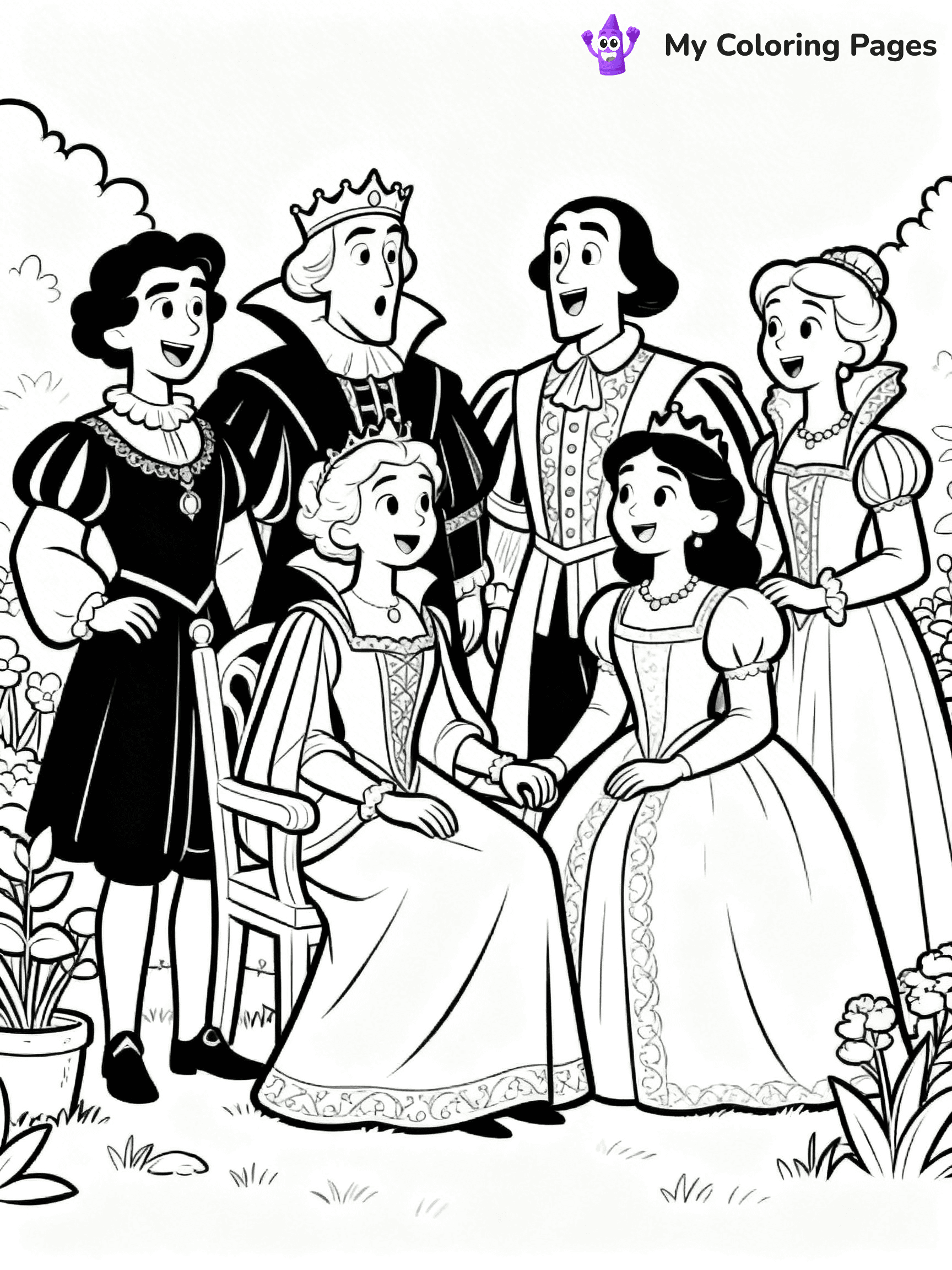 Romeo and Juliet Coloring Pages - 2