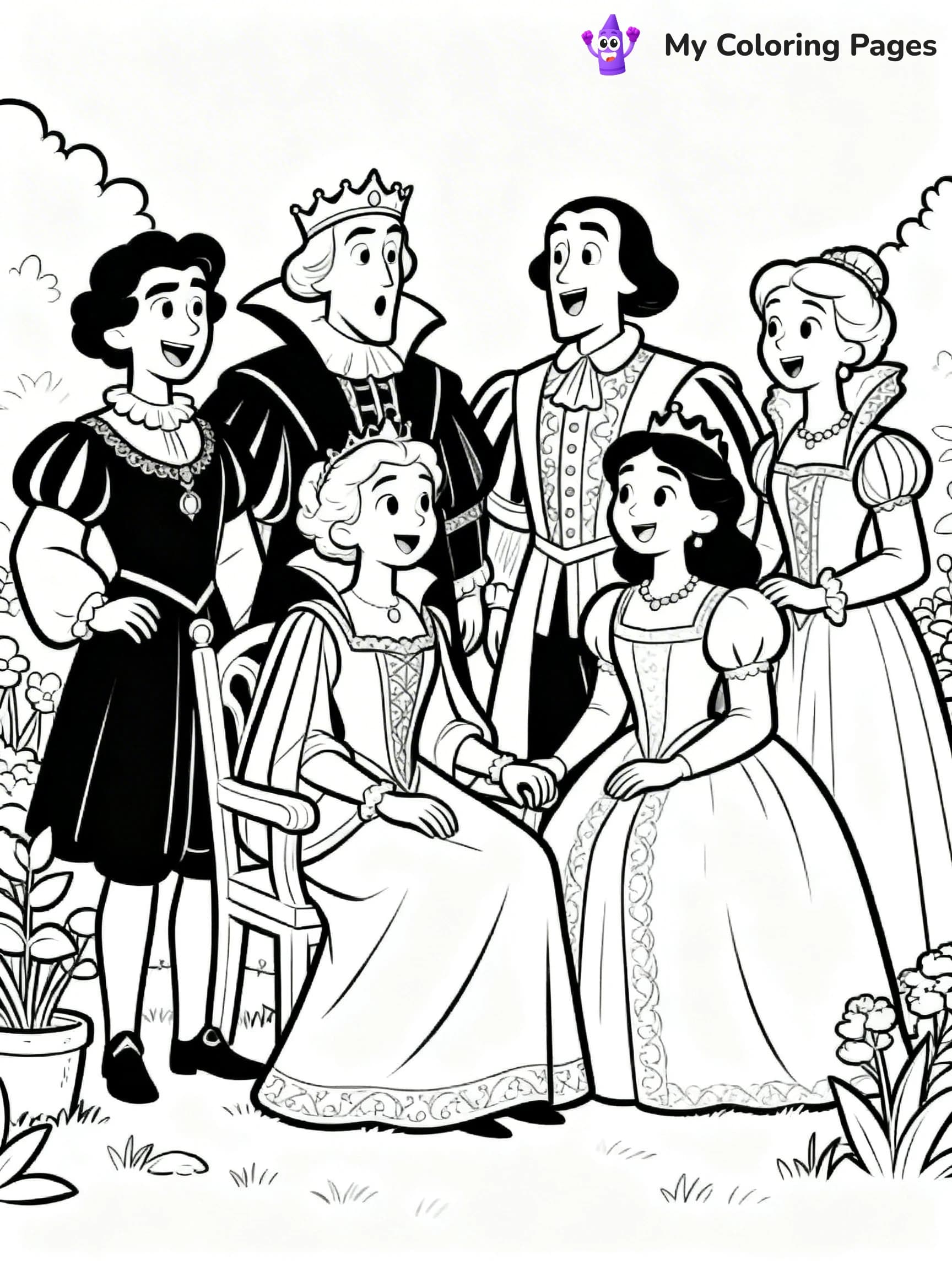 Romeo and Juliet Coloring Pages - 2