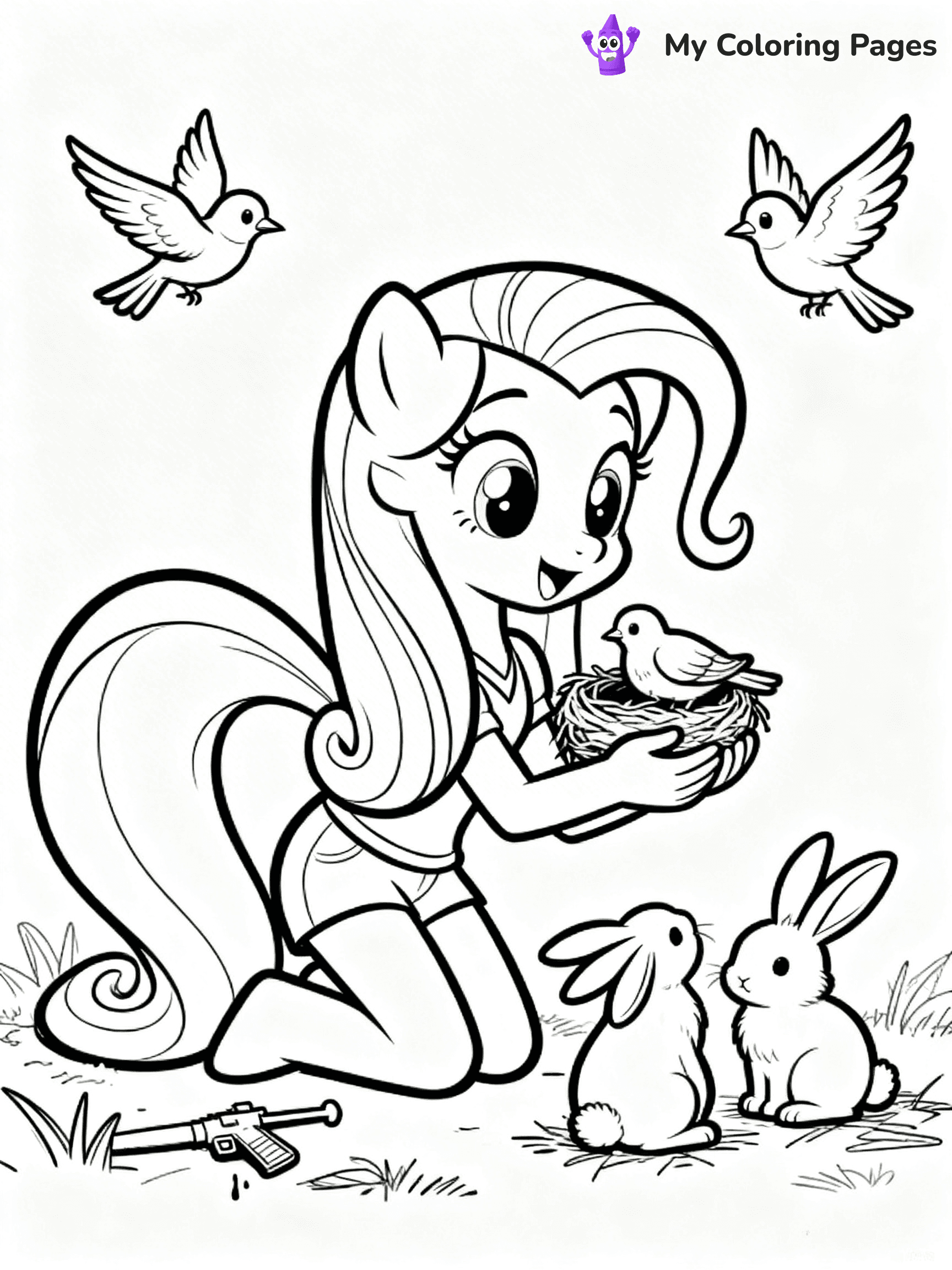 Princess Celestia Coloring Pages - 16