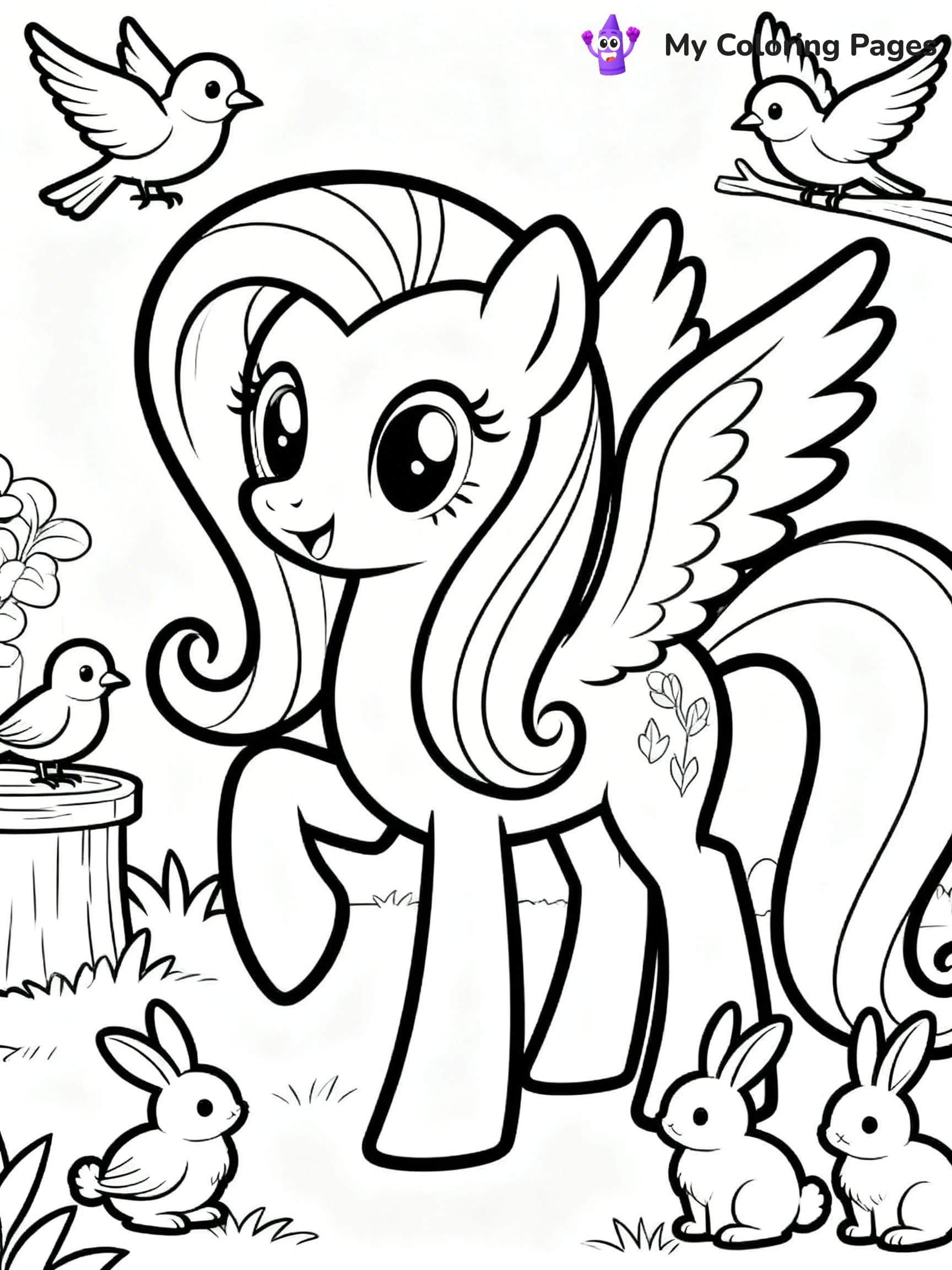 Princess Celestia Coloring Pages - 3
