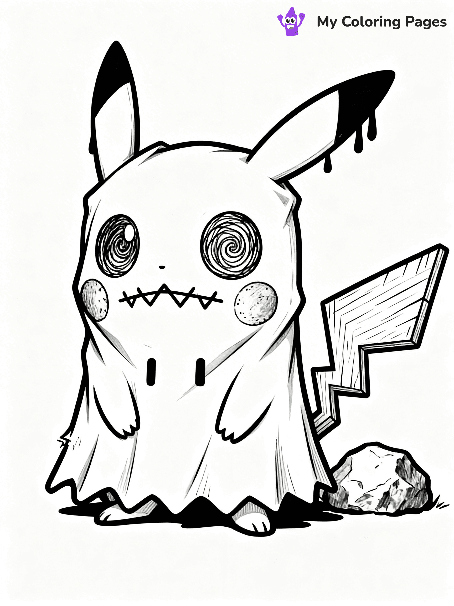 Mimikyu Coloring Pages - 2