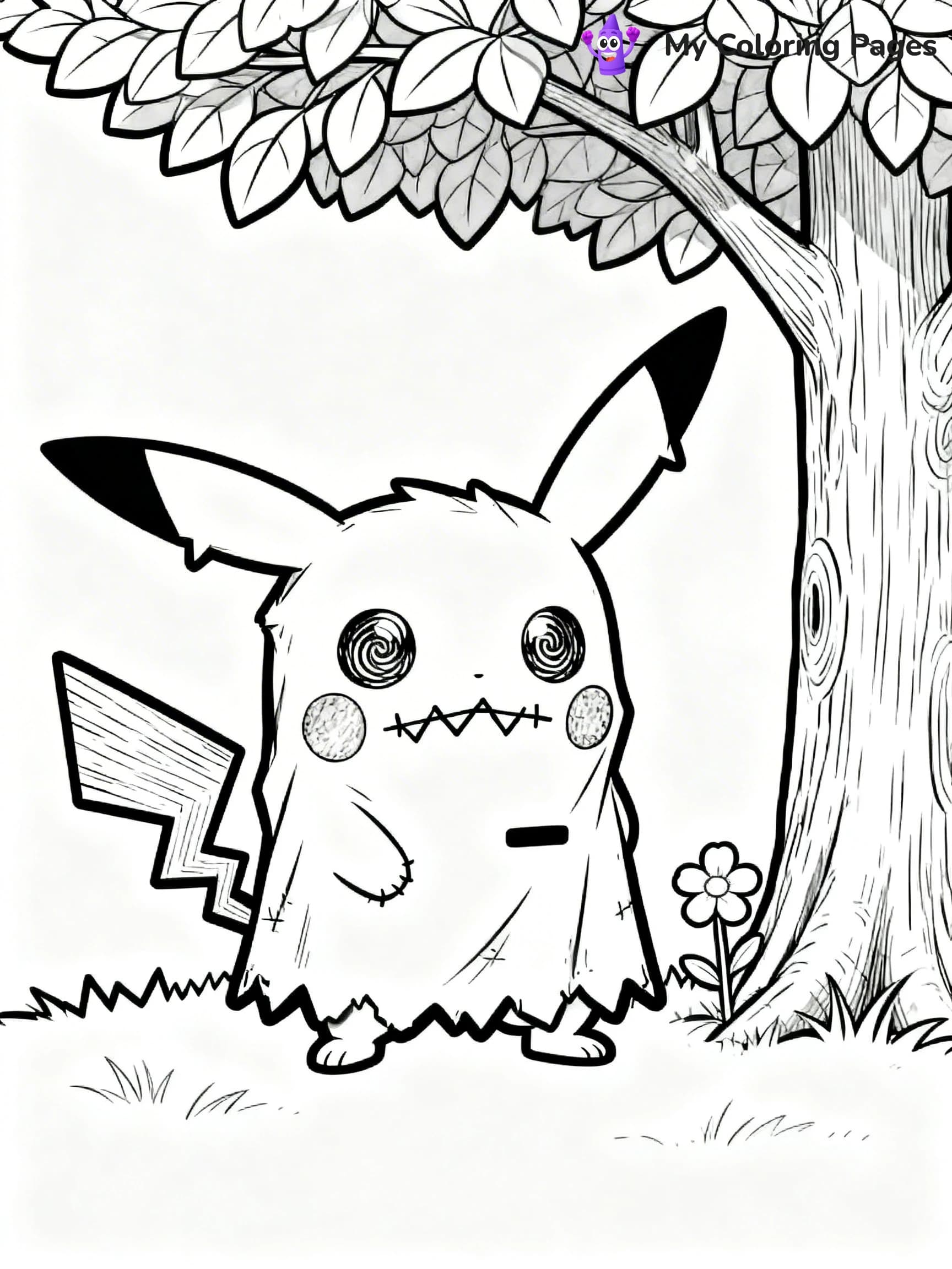 Mimikyu Coloring Pages - 5