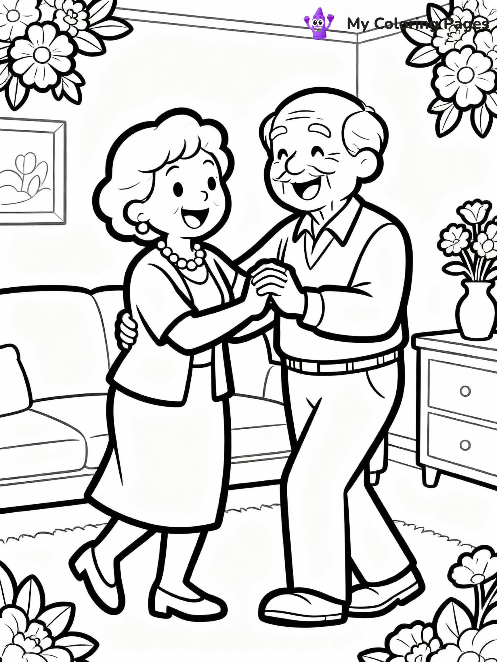 People Coloring Pages - 24