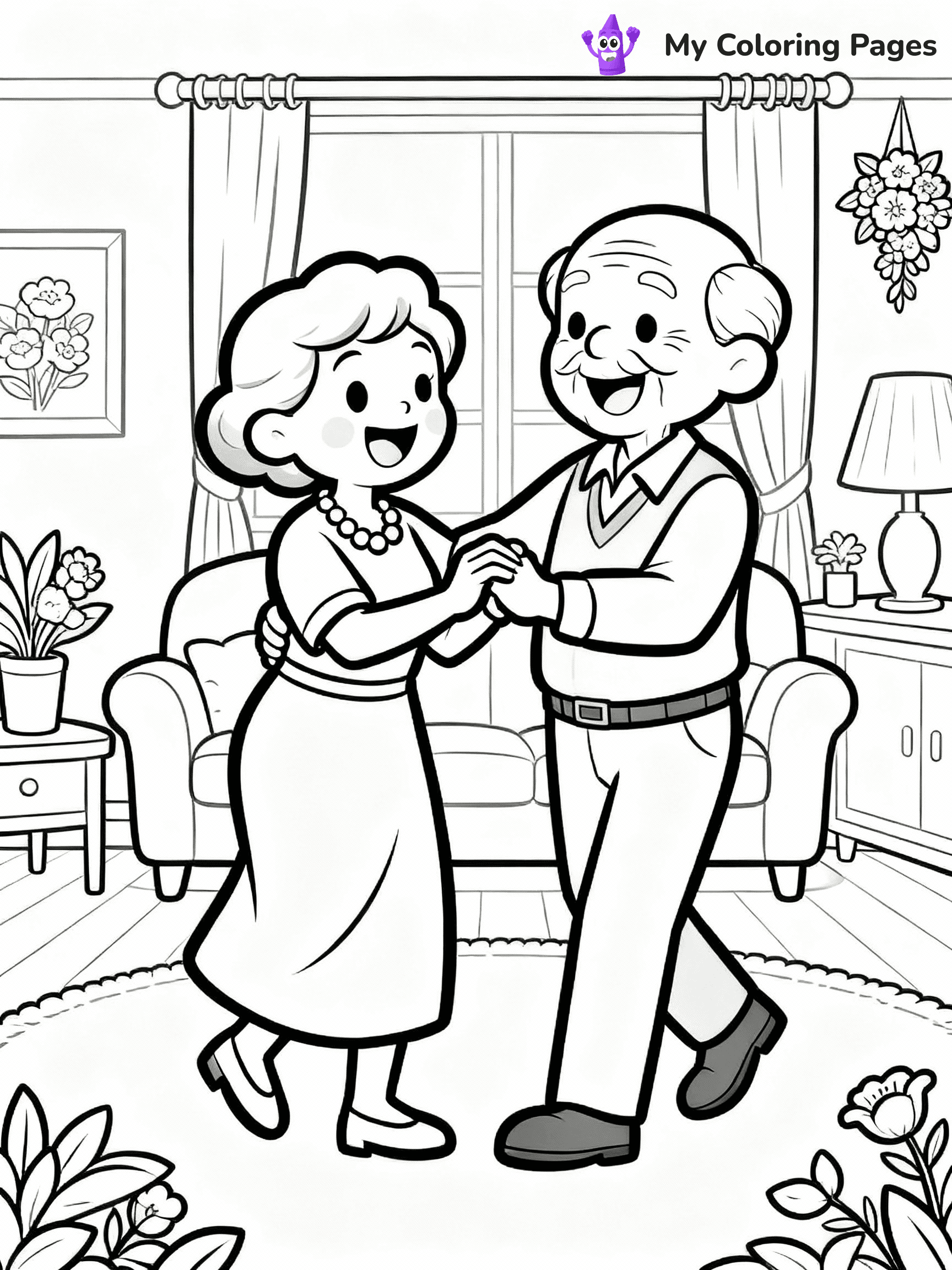 People Coloring Pages - 19