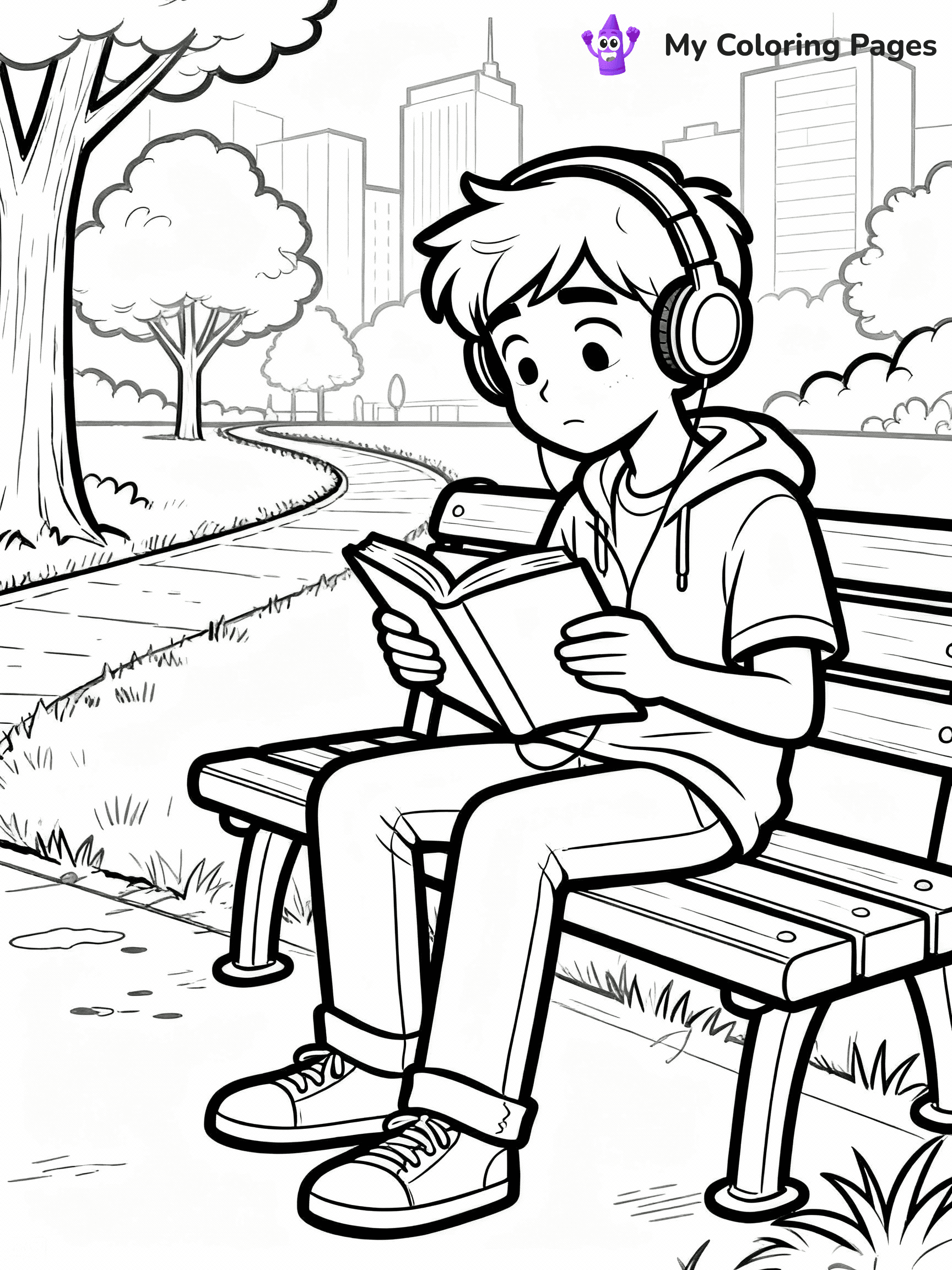 People Coloring Pages - 15