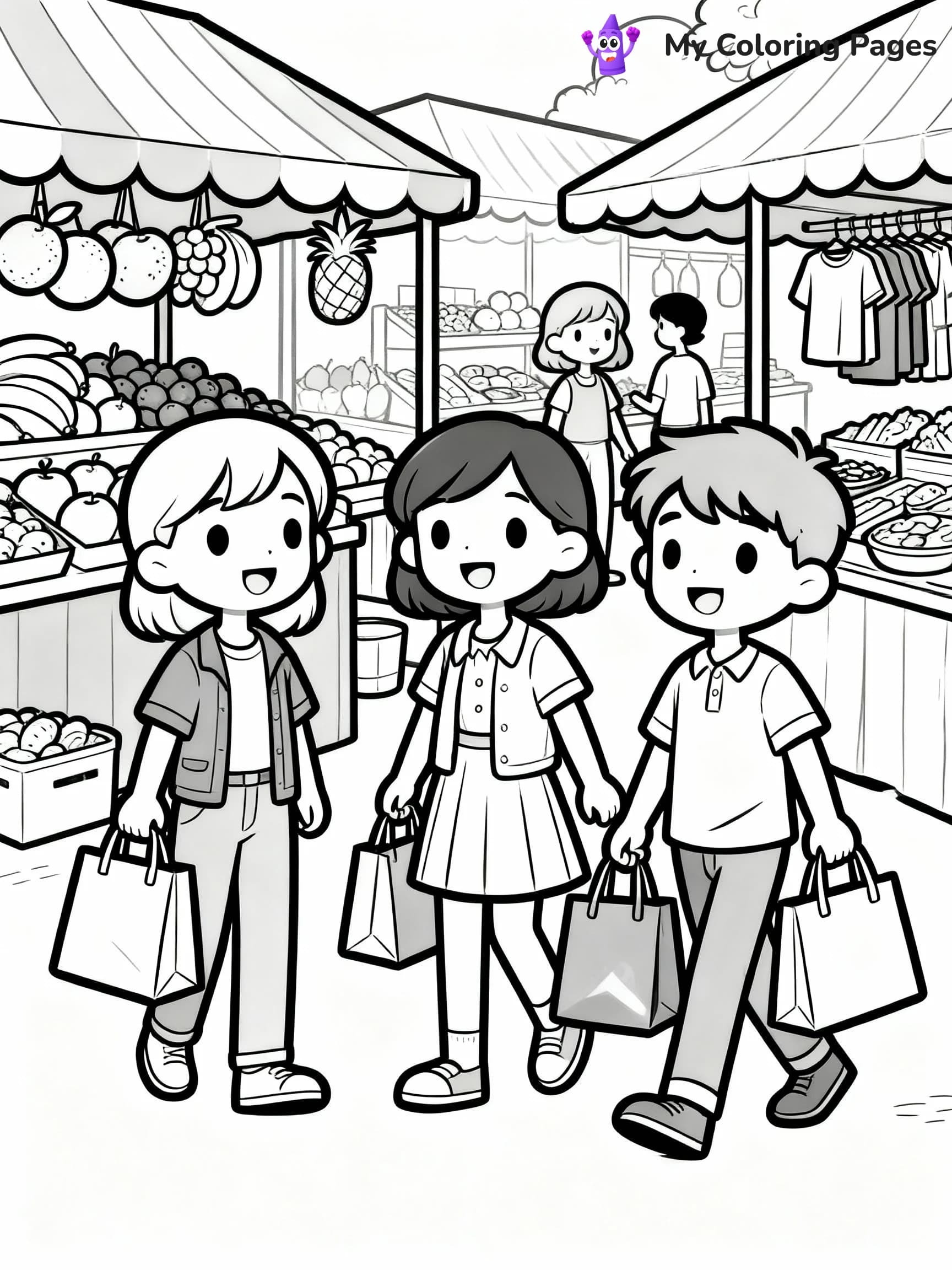 People Coloring Pages - 9