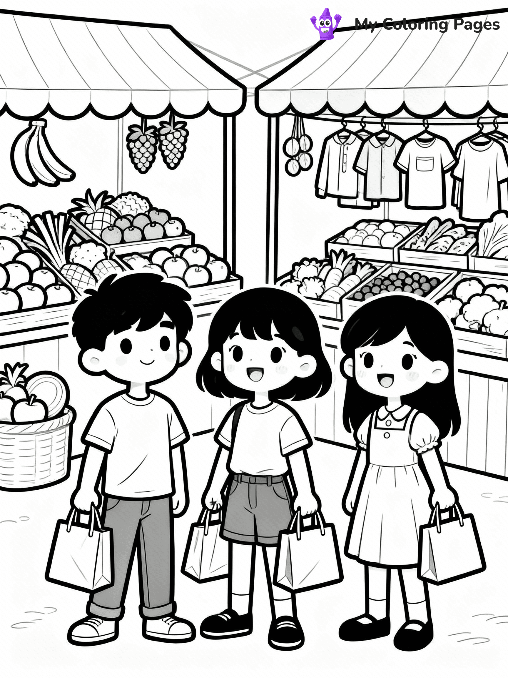 People Coloring Pages - 7