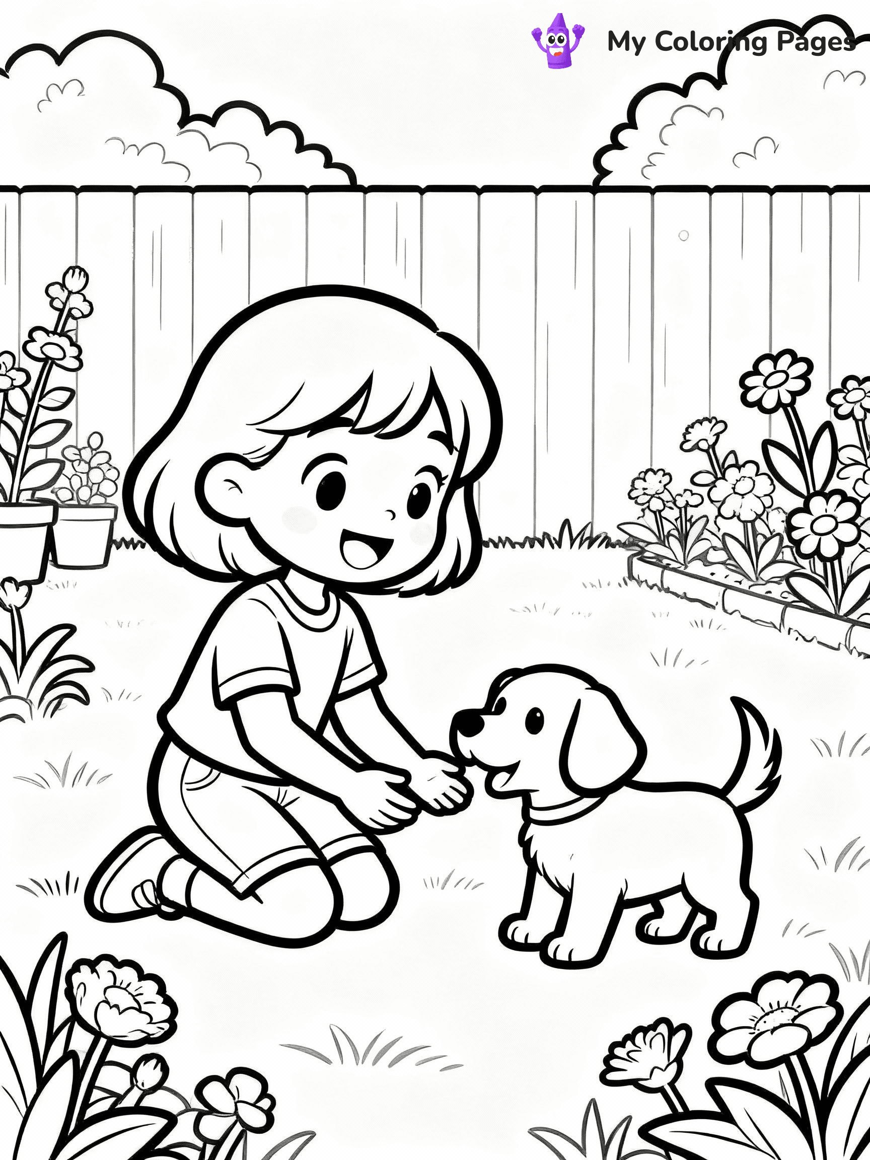 People Coloring Pages - 4