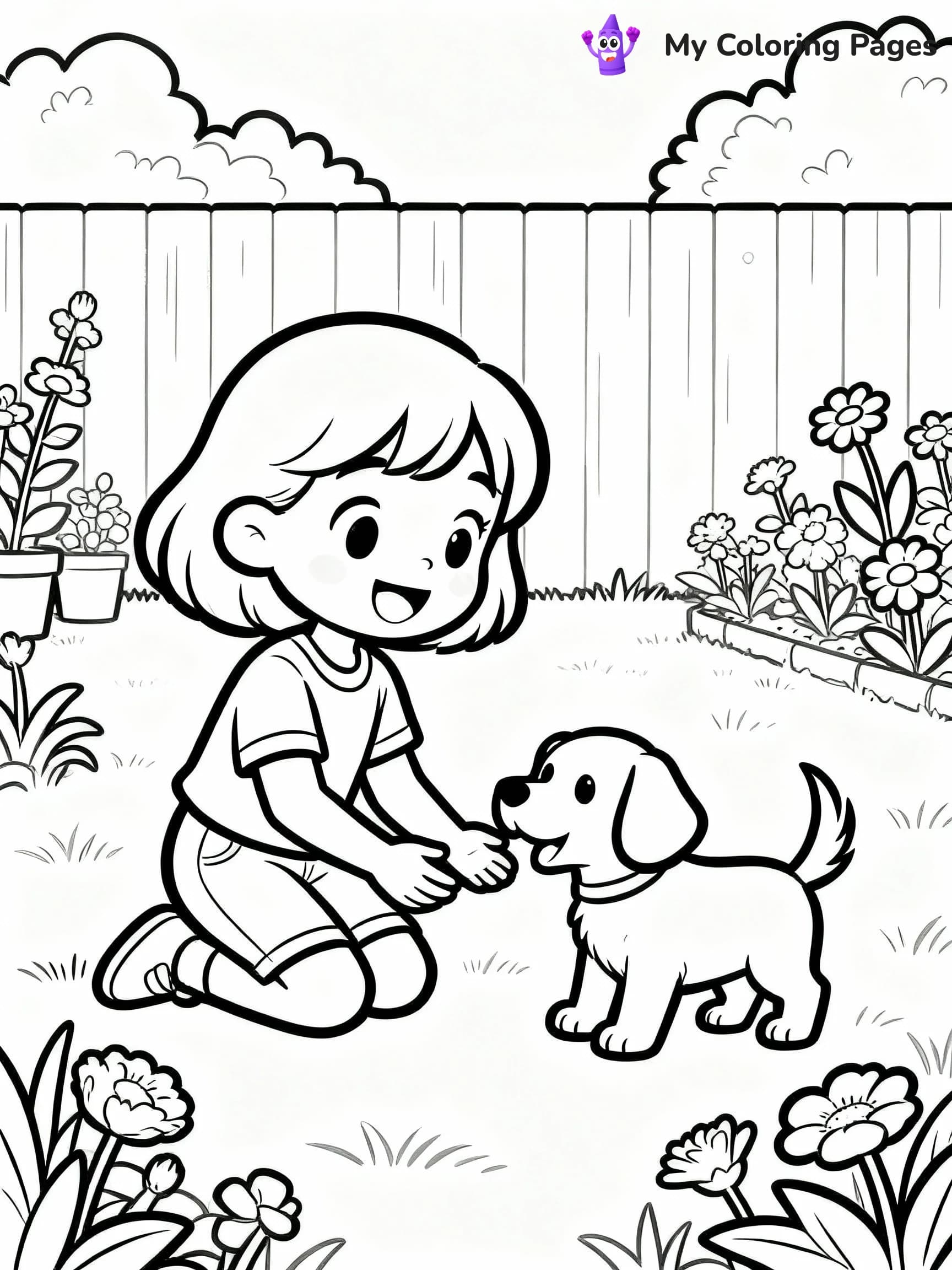 People Coloring Pages - 4