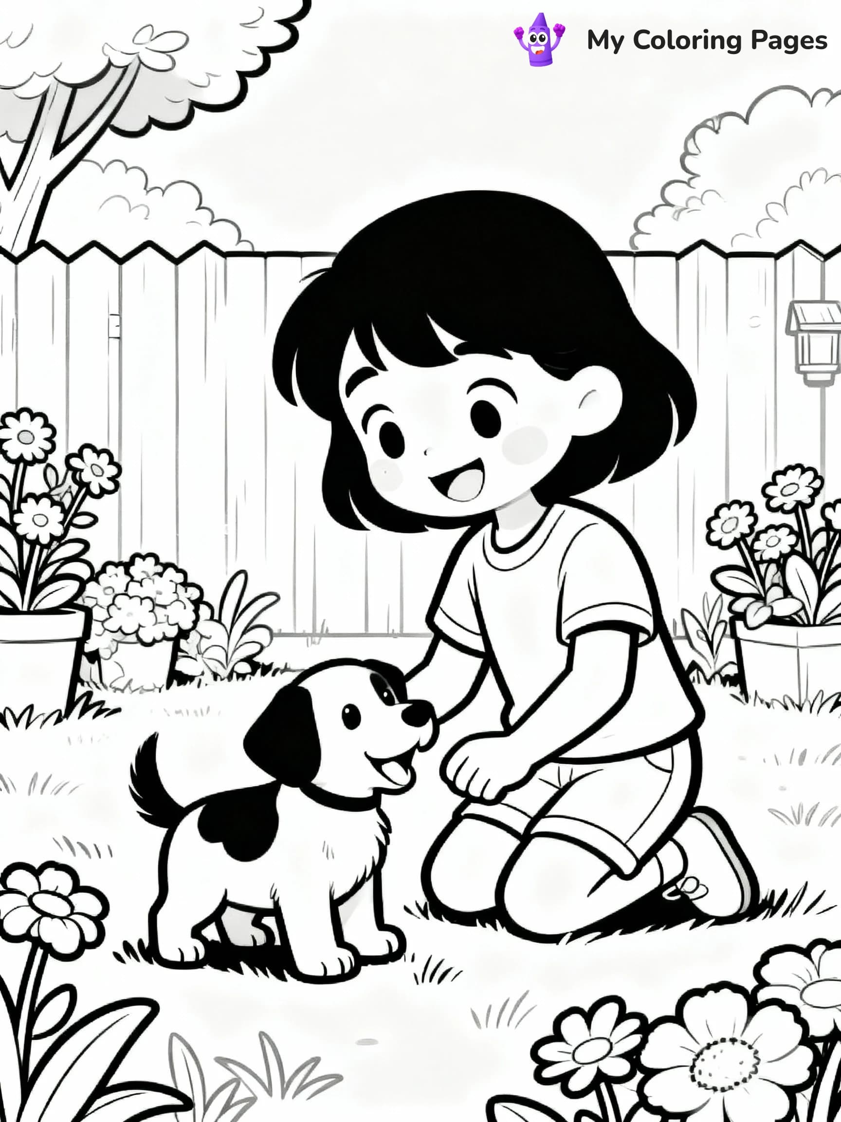 People Coloring Pages - 2