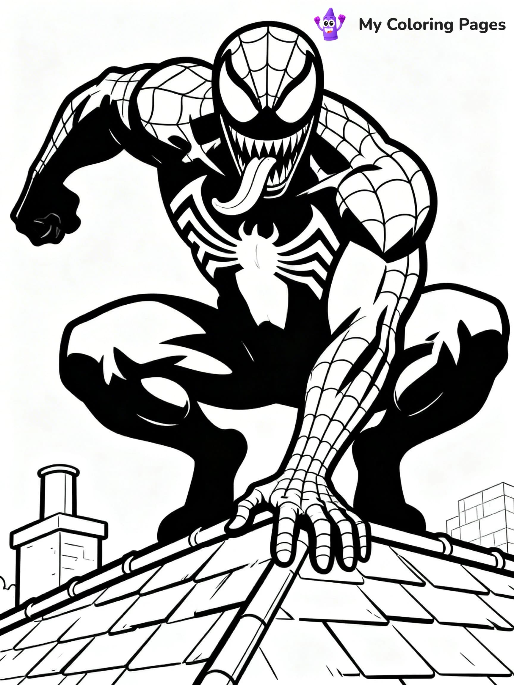 Ghost Spiderman Coloring Pages - 24