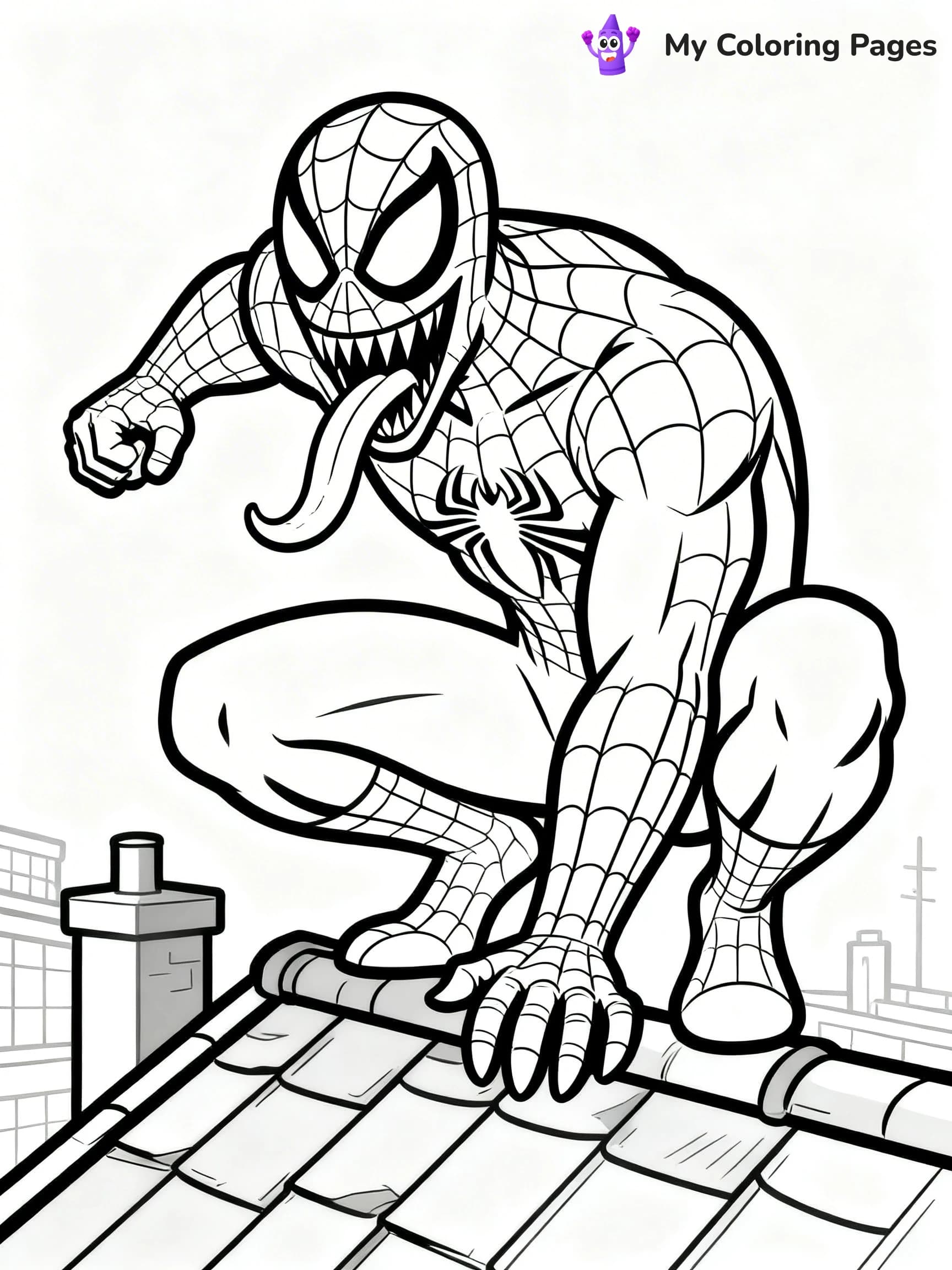 Ghost Spiderman Coloring Pages - 23