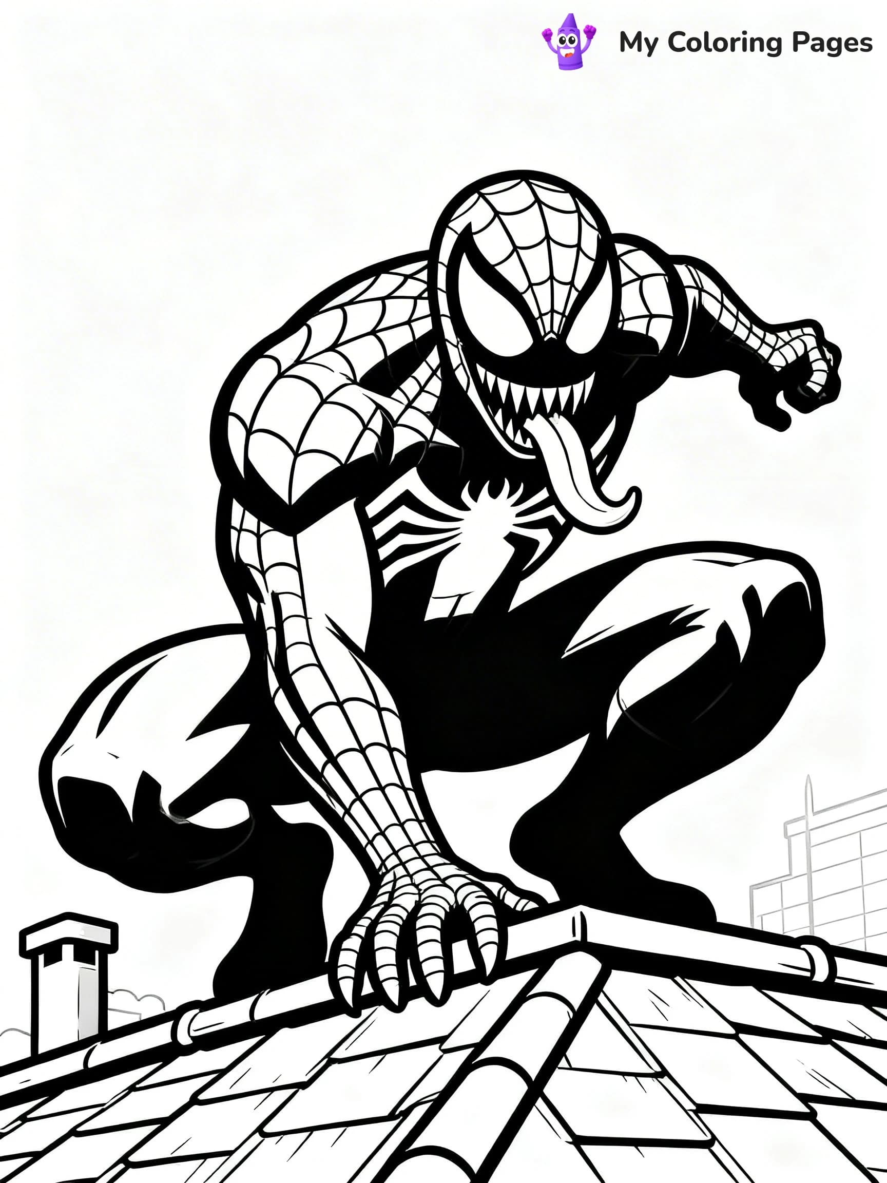Ghost Spiderman Coloring Pages - 20