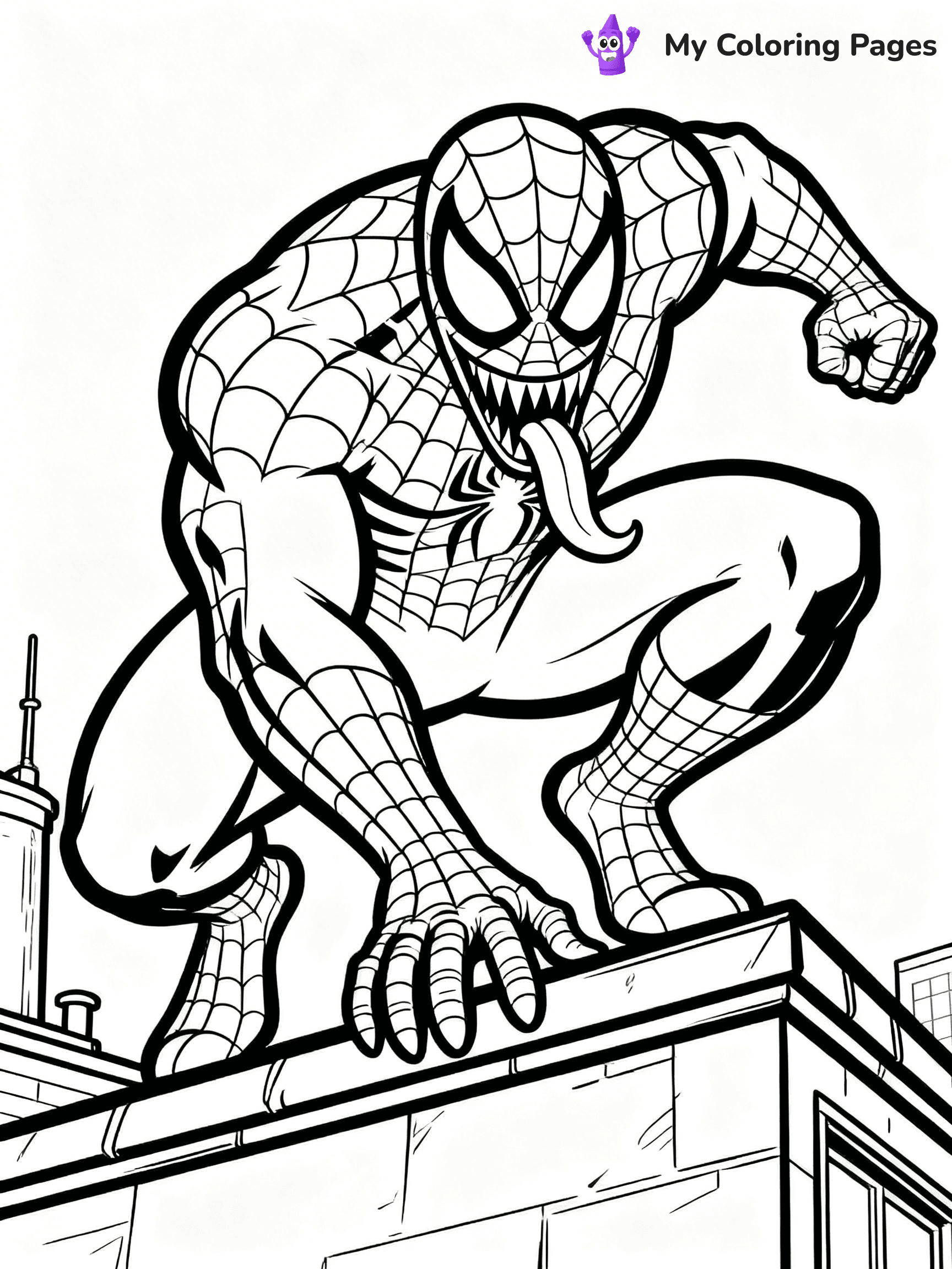 Ghost Spiderman Coloring Pages - 22