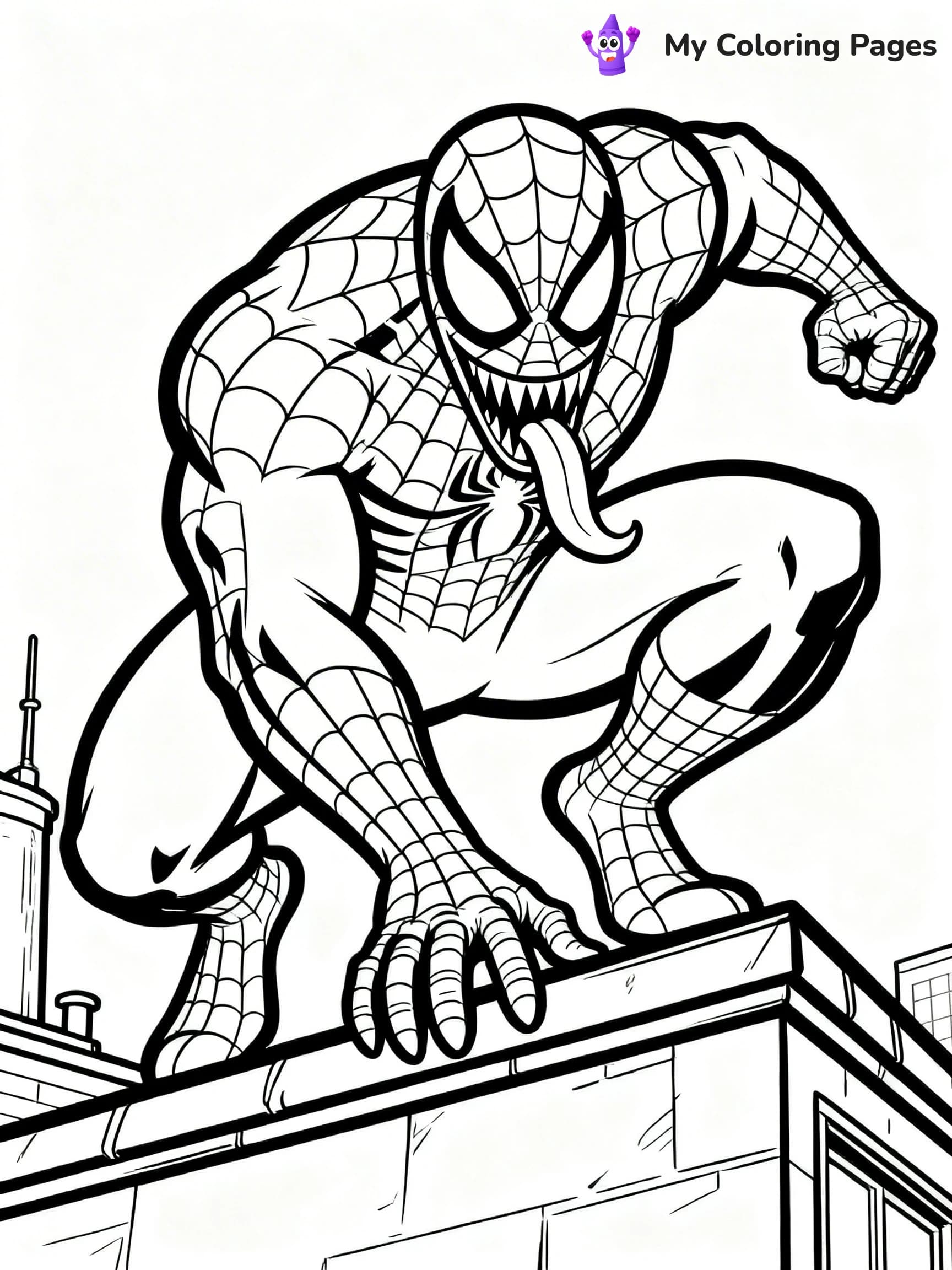 Ghost Spiderman Coloring Pages - 19