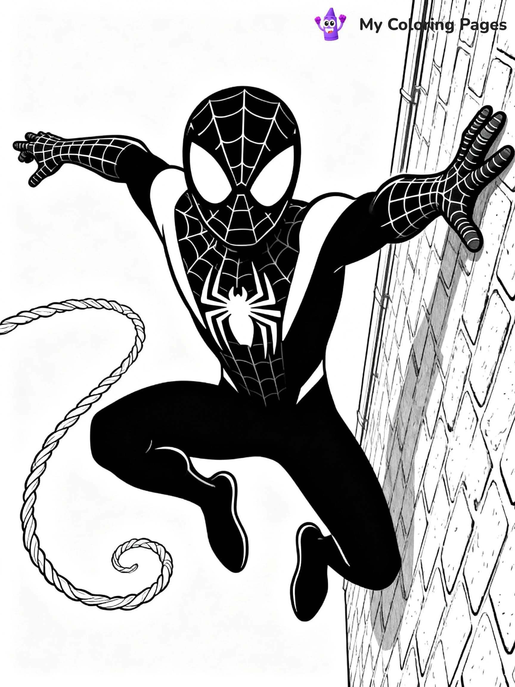 Ghost Spiderman Coloring Pages - 6
