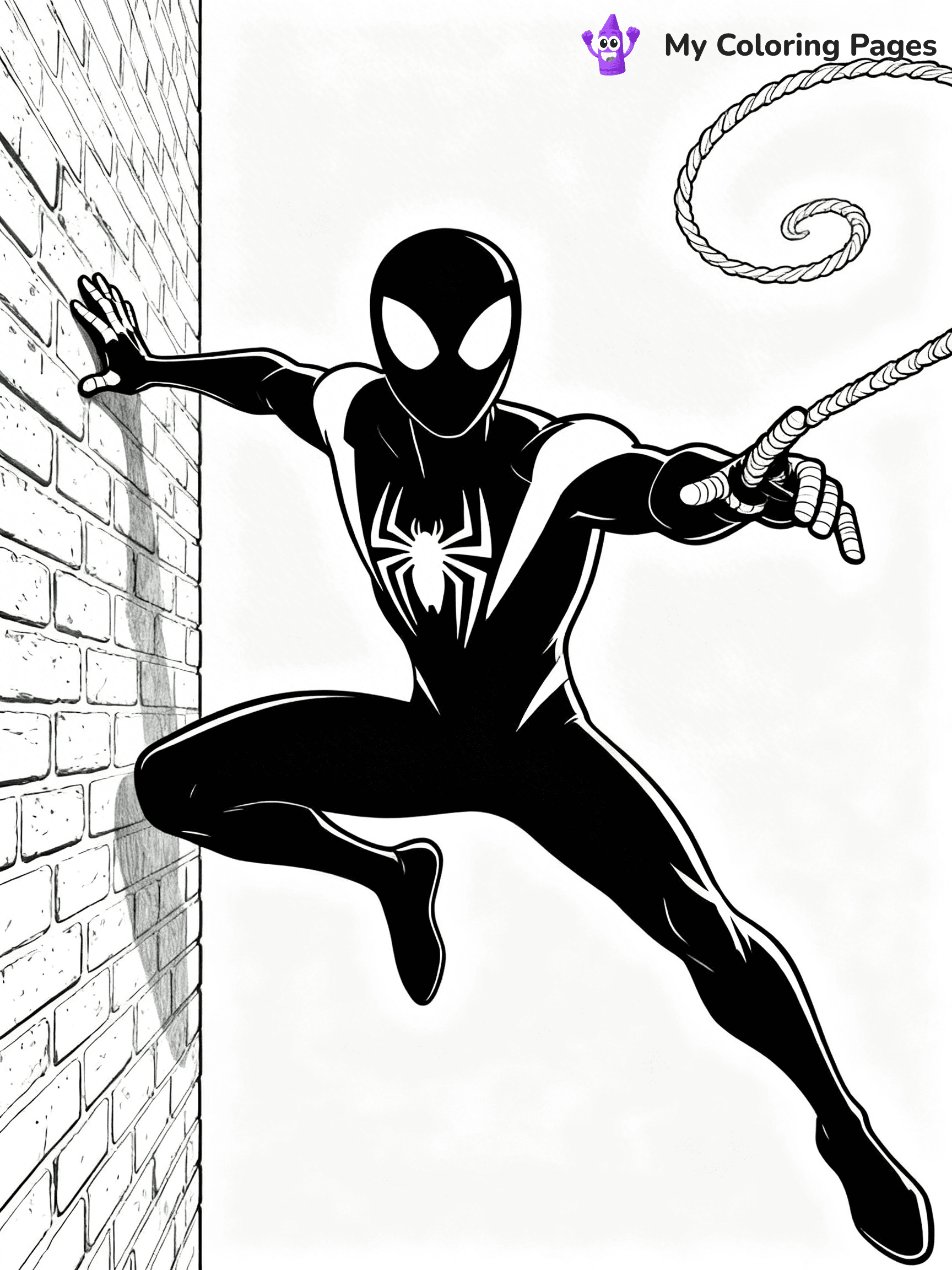 Ghost Spiderman Coloring Pages - 6