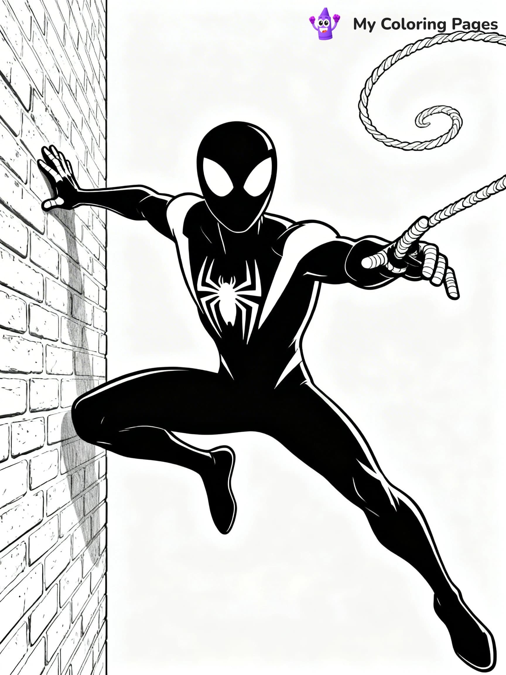 Ghost Spiderman Coloring Pages - 5