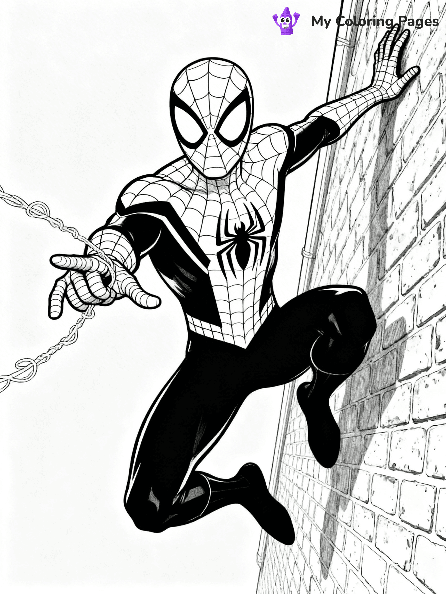Ghost Spiderman Coloring Pages - 5