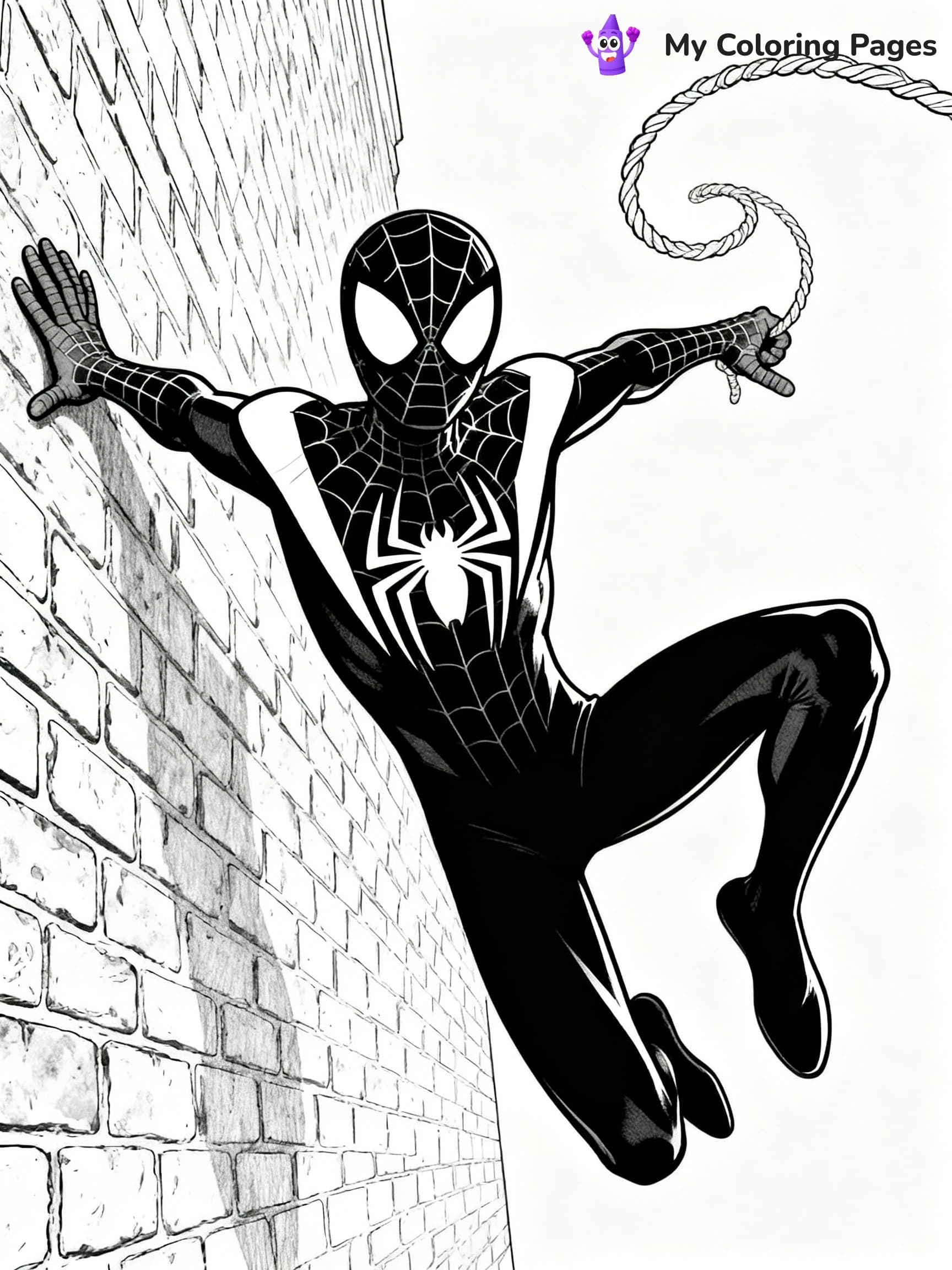 Ghost Spiderman Coloring Pages - 3