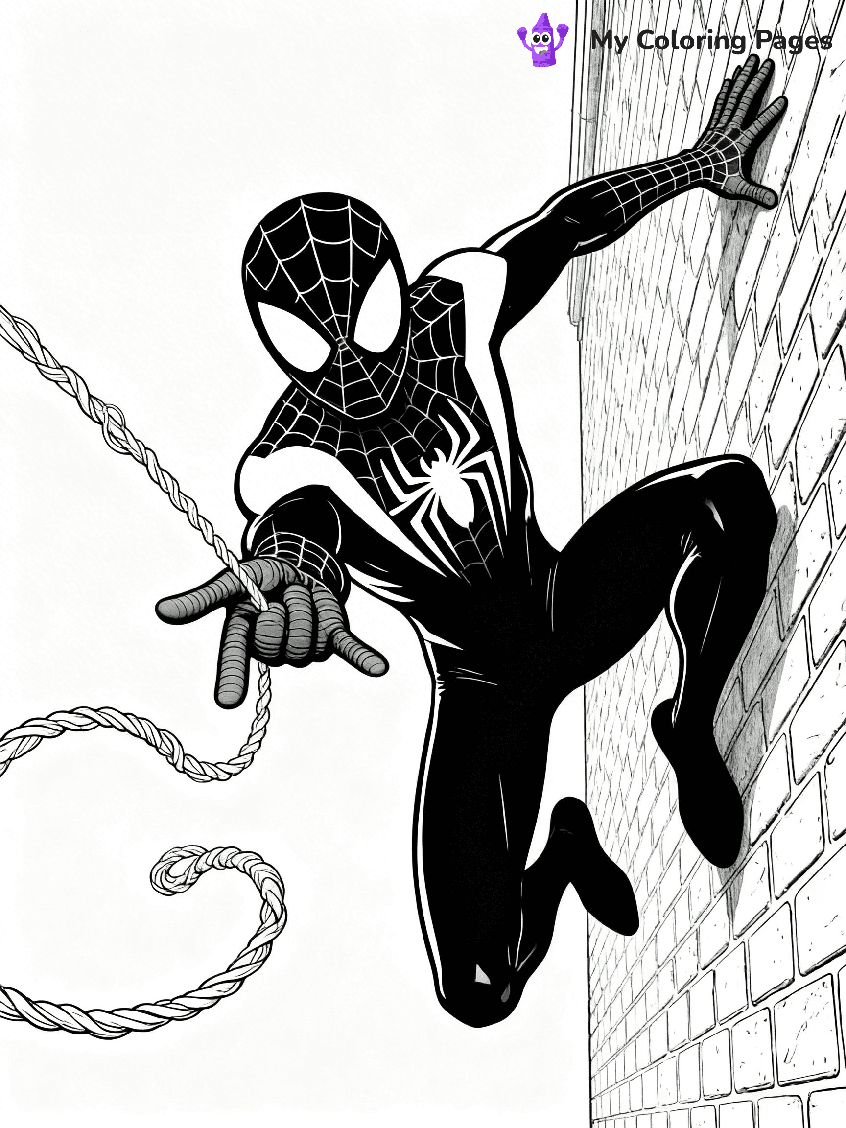 Ghost Spiderman Coloring Pages - 2