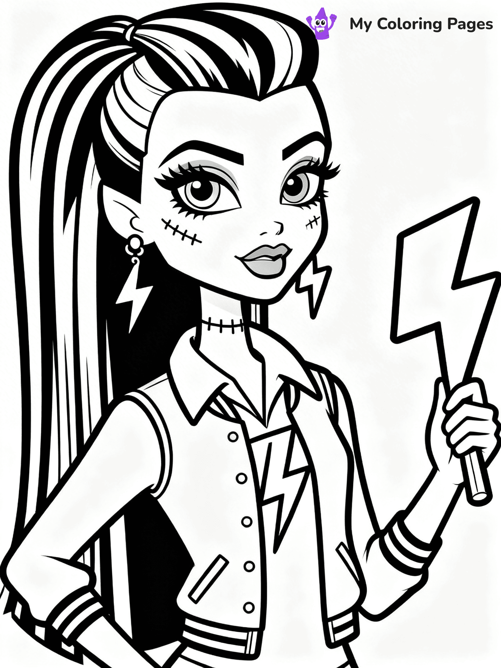 Draculaura Coloring Pages - 5