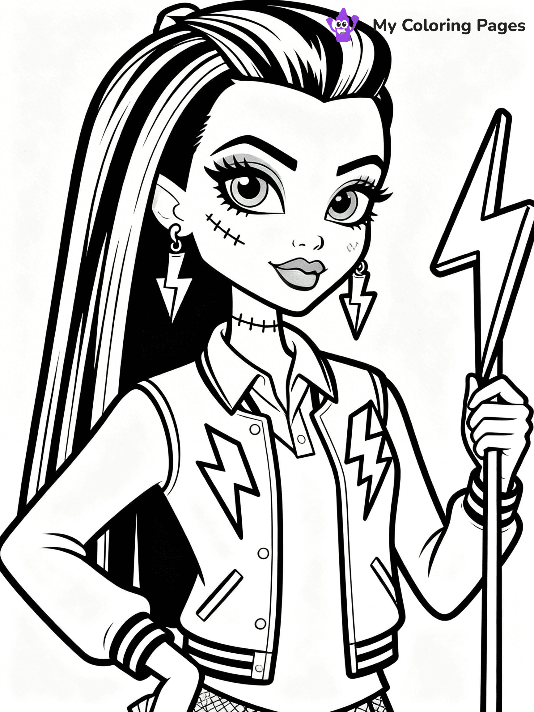 Draculaura Coloring Pages - 3