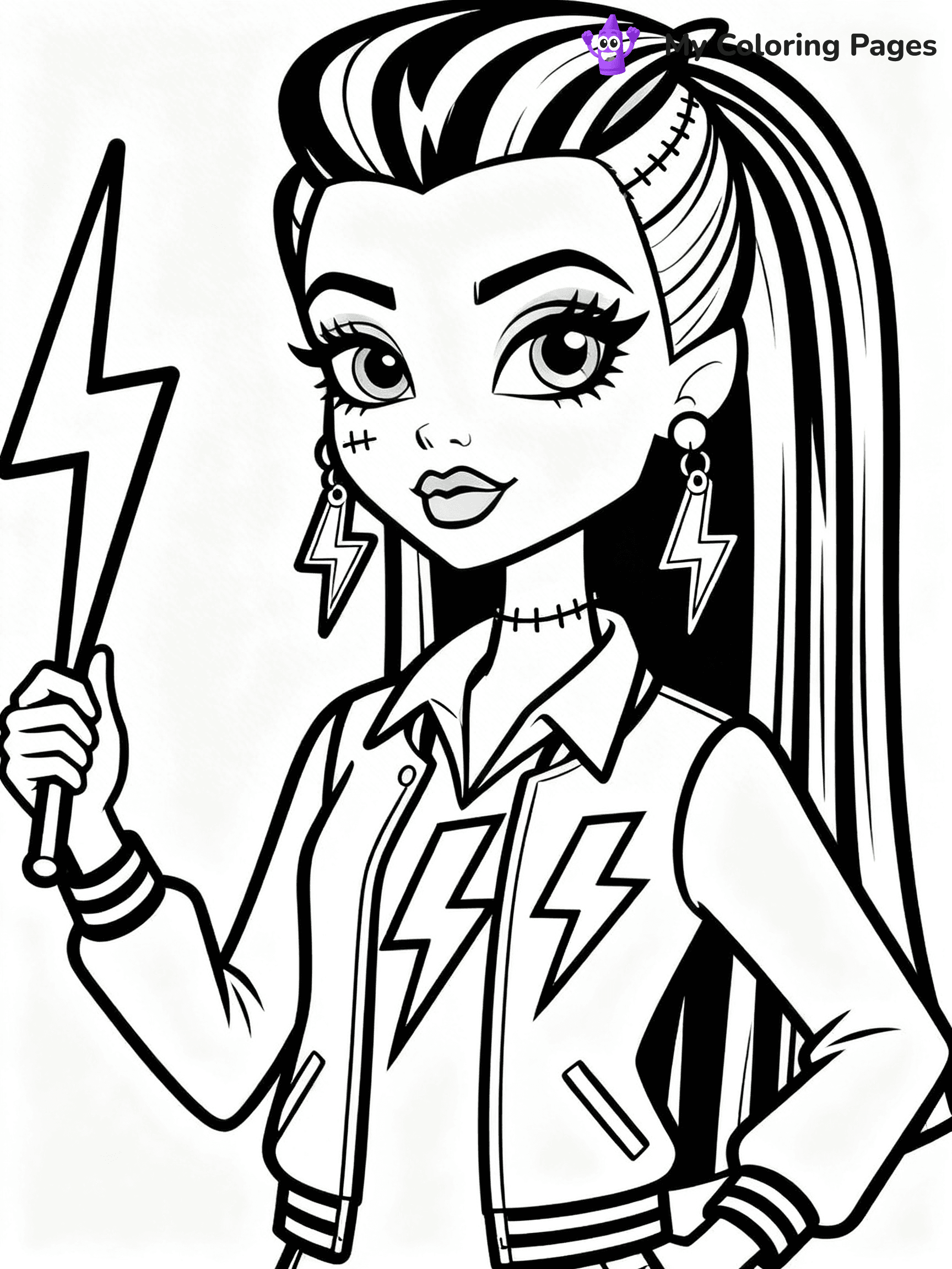 Draculaura Coloring Pages - 2