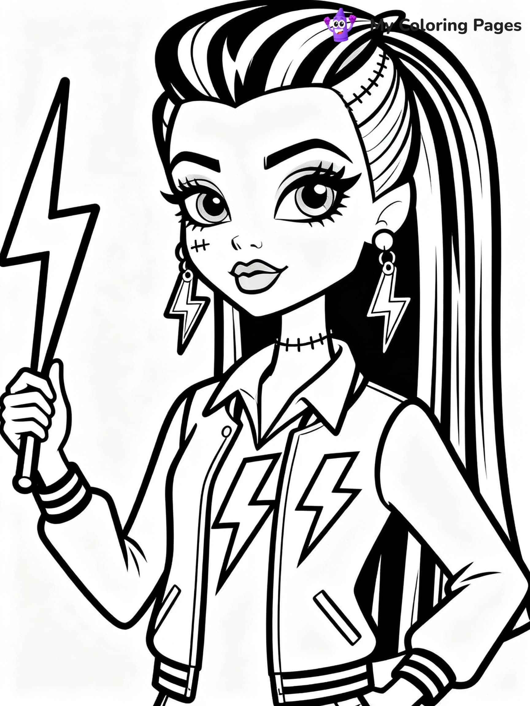 Draculaura Coloring Pages - 2