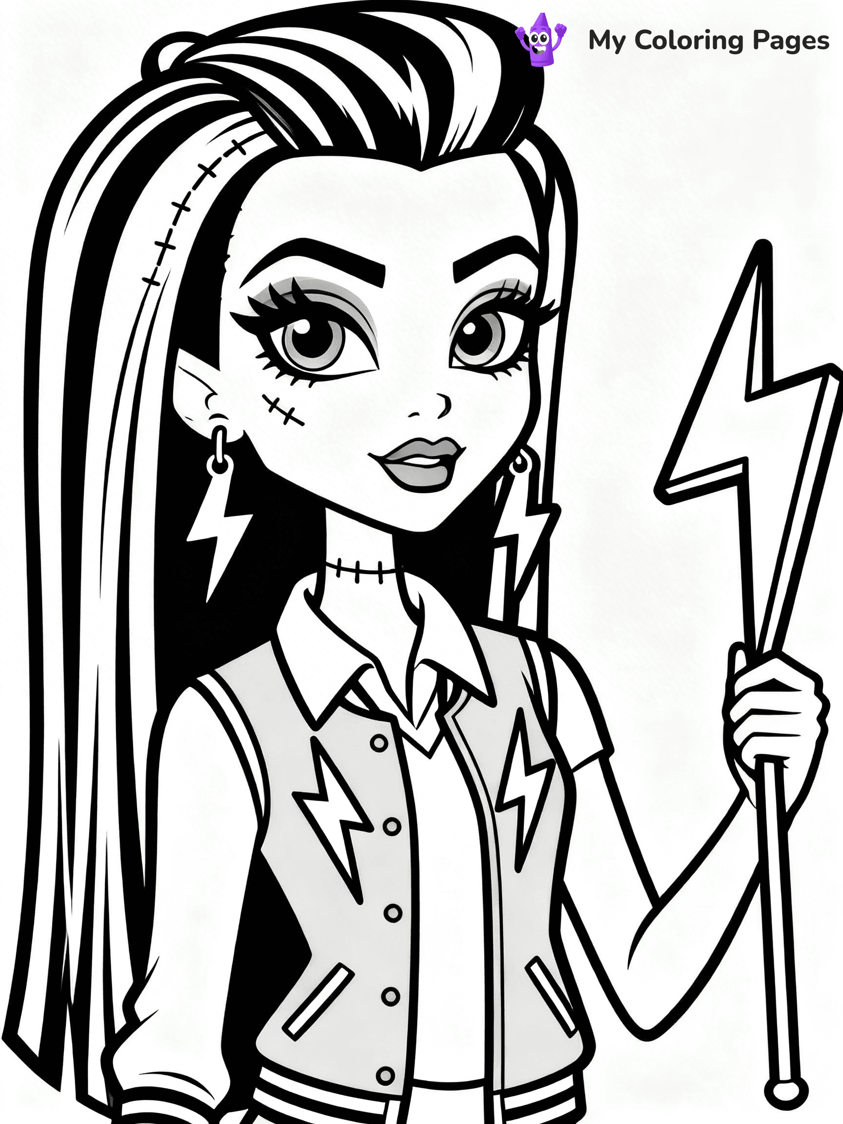 Draculaura Coloring Pages - 1