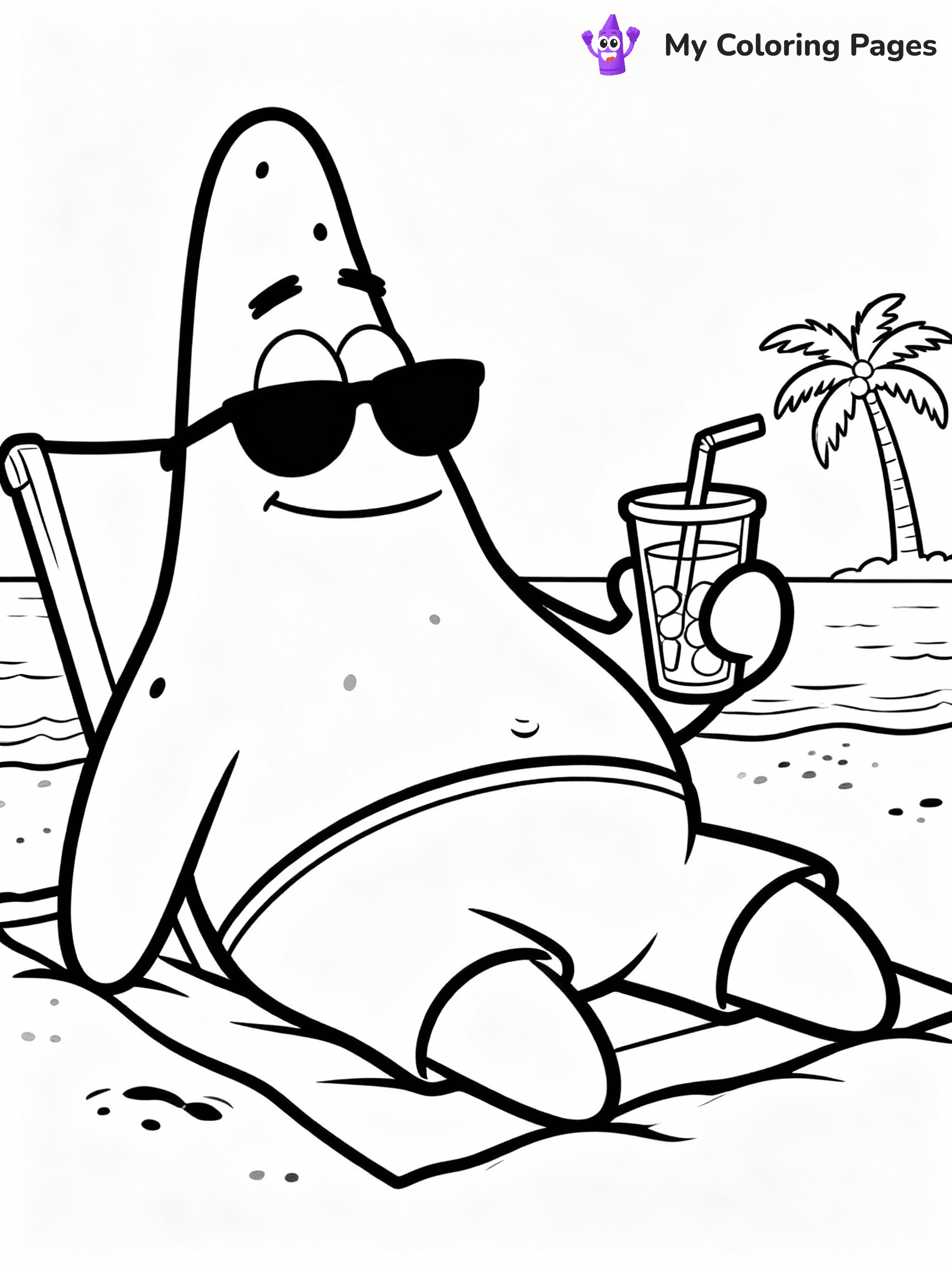 Patrick Coloring Pages - 27