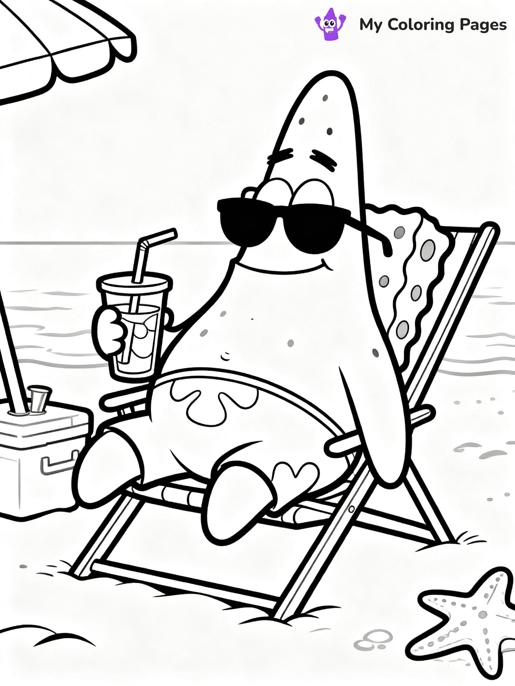 Patrick Coloring Pages - 21
