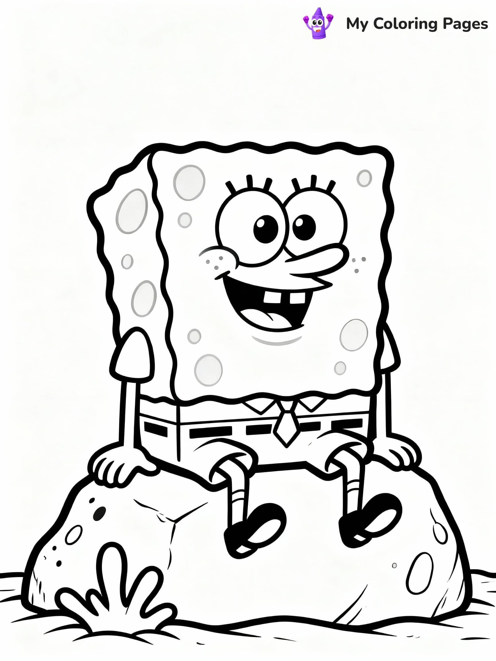 Patrick Coloring Pages - 2