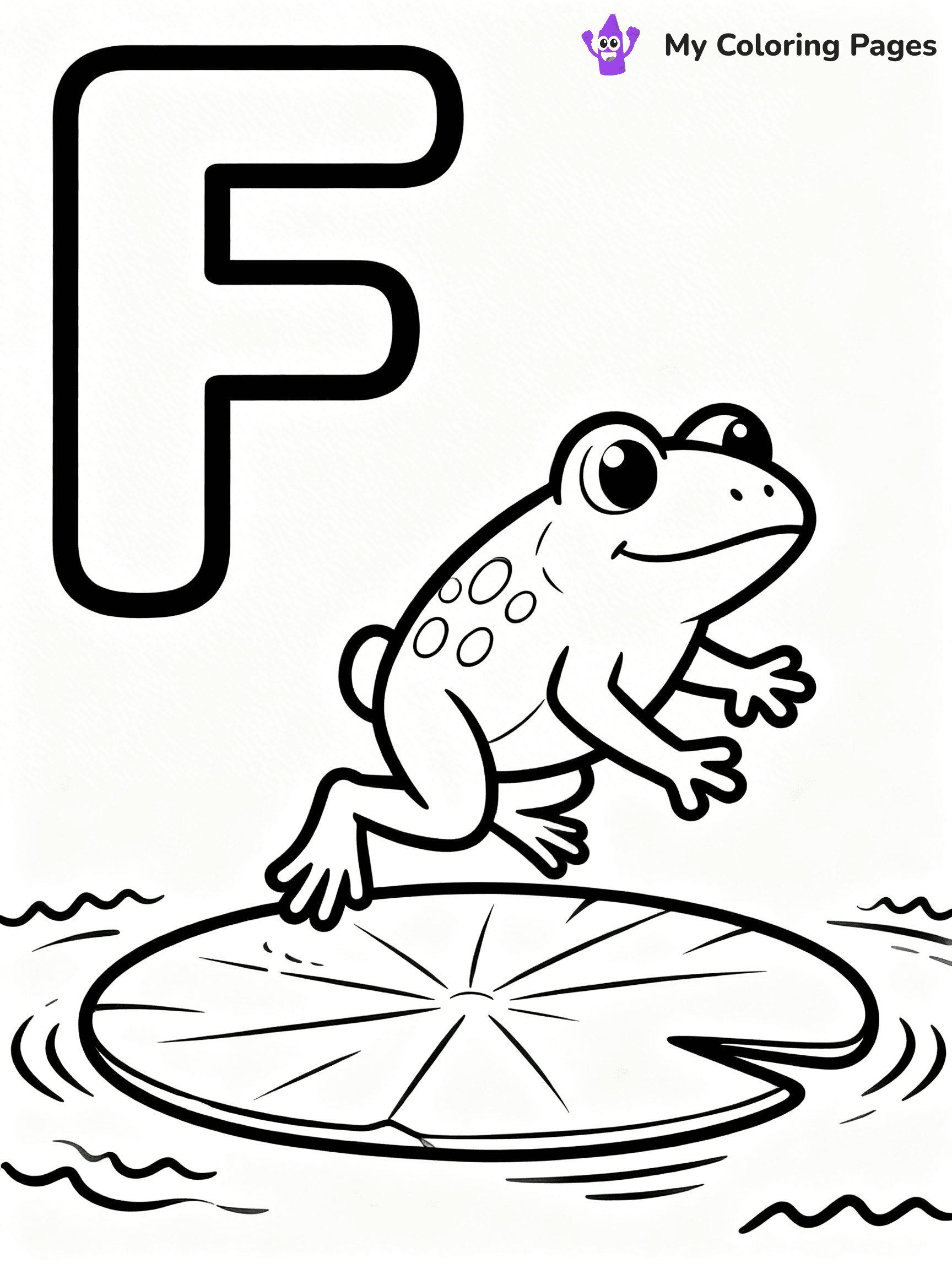 Letter F Coloring Pages - 34