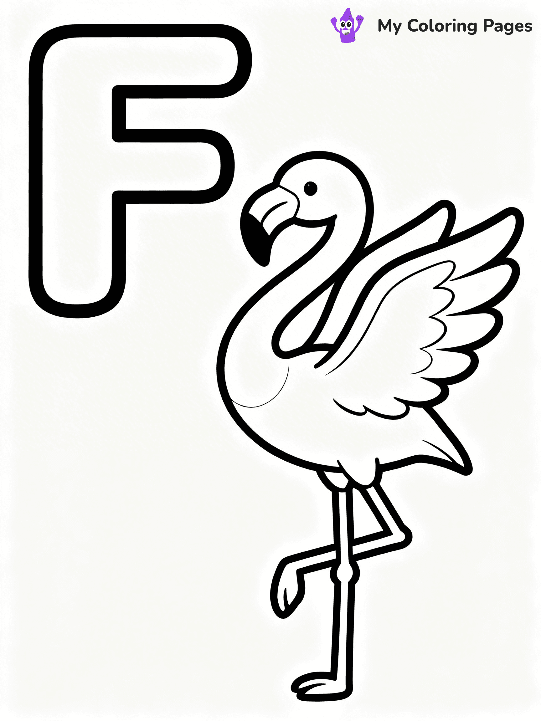 Letter F Coloring Pages - 32