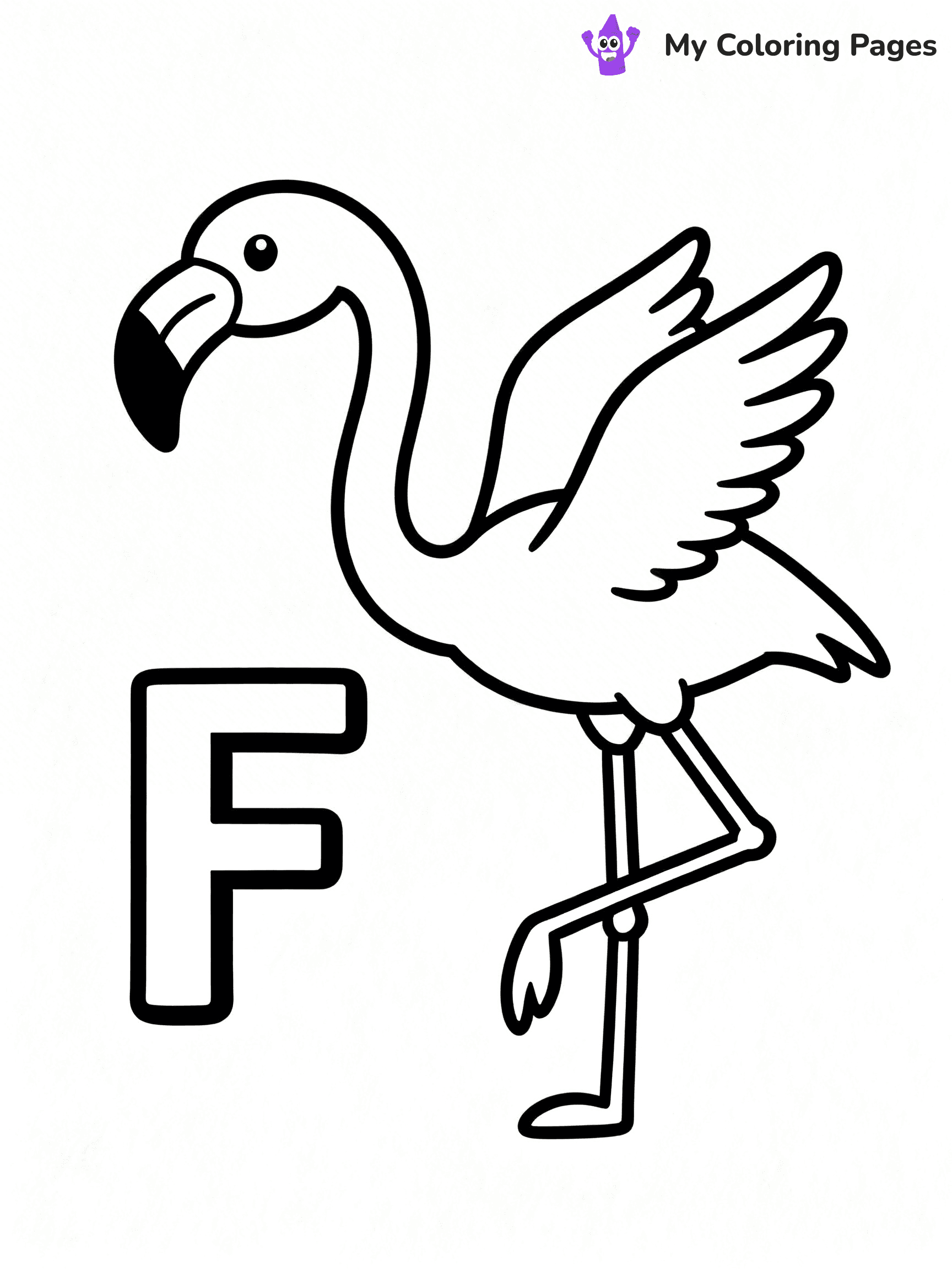Letter F Coloring Pages - 30