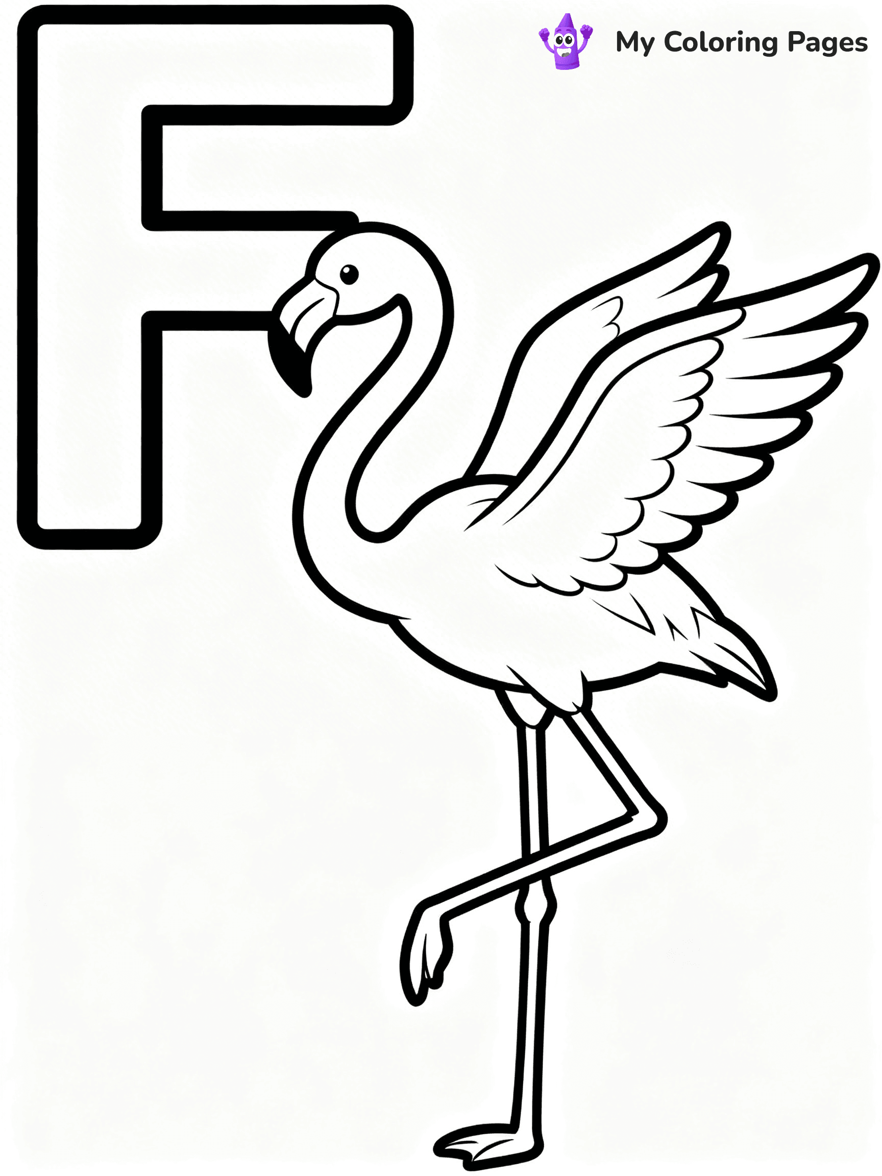 Letter F Coloring Pages - 26