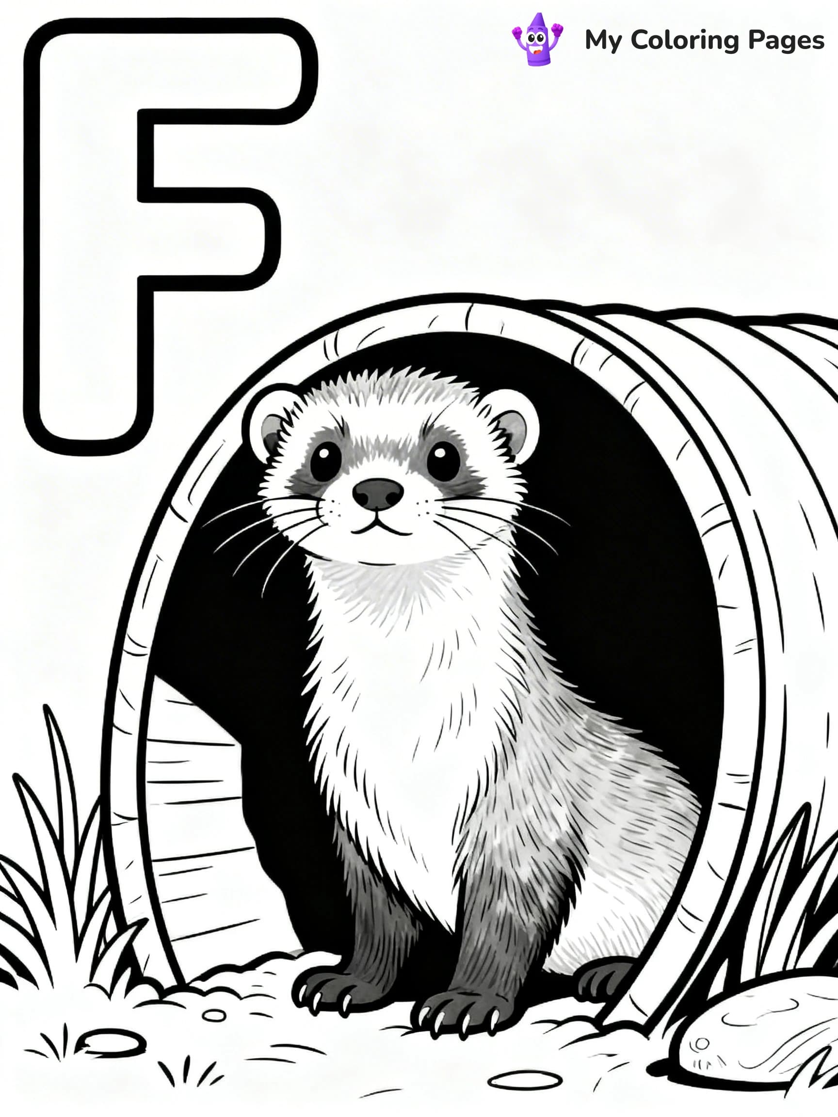 Letter F Coloring Pages - 16
