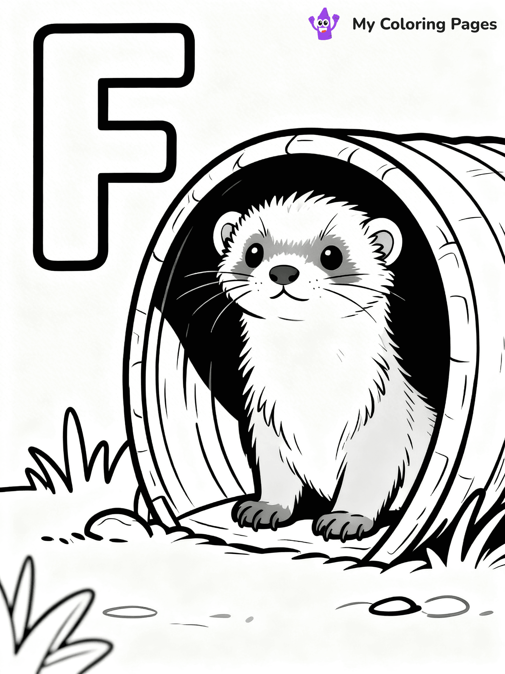 Letter F Coloring Pages - 14