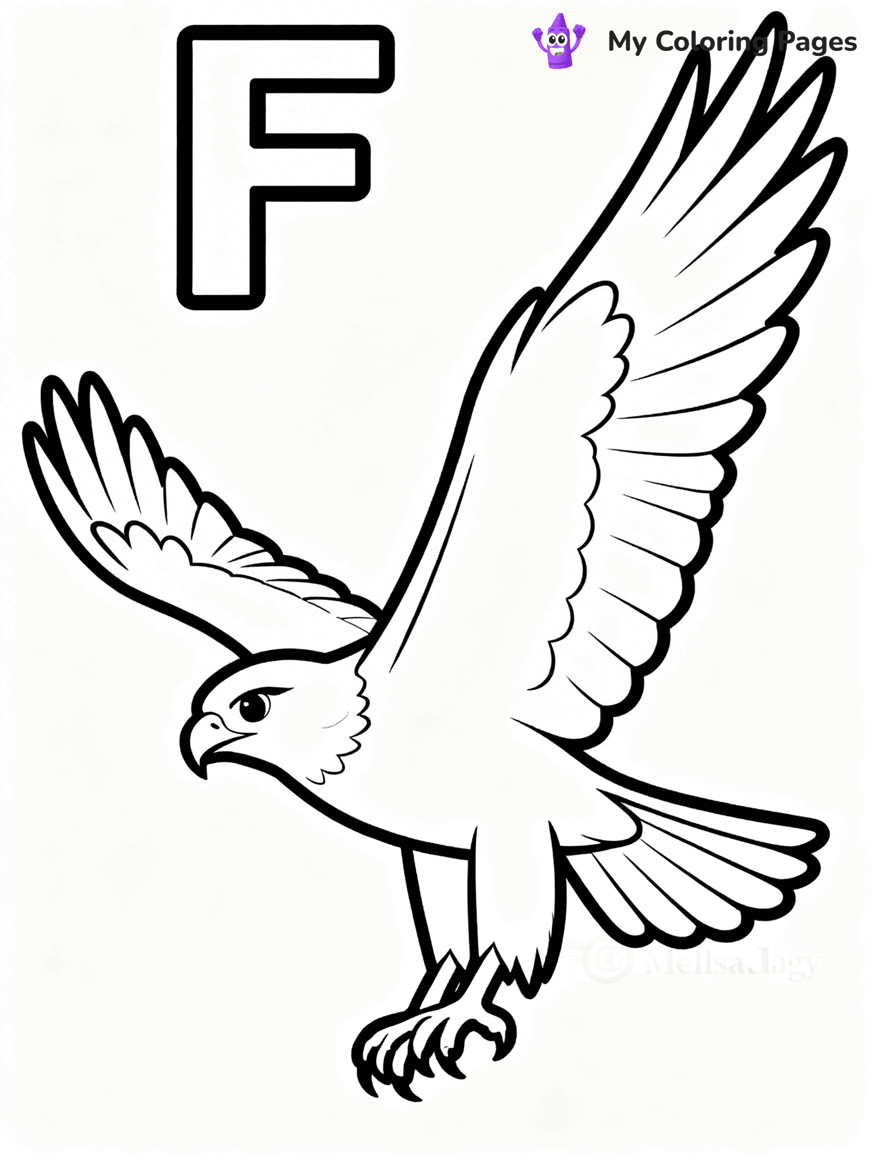 Letter F Coloring Pages - 10