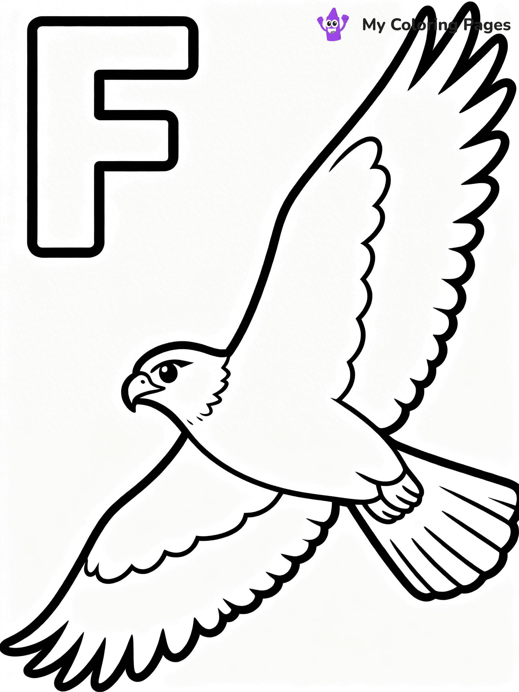 Letter F Coloring Pages - 9