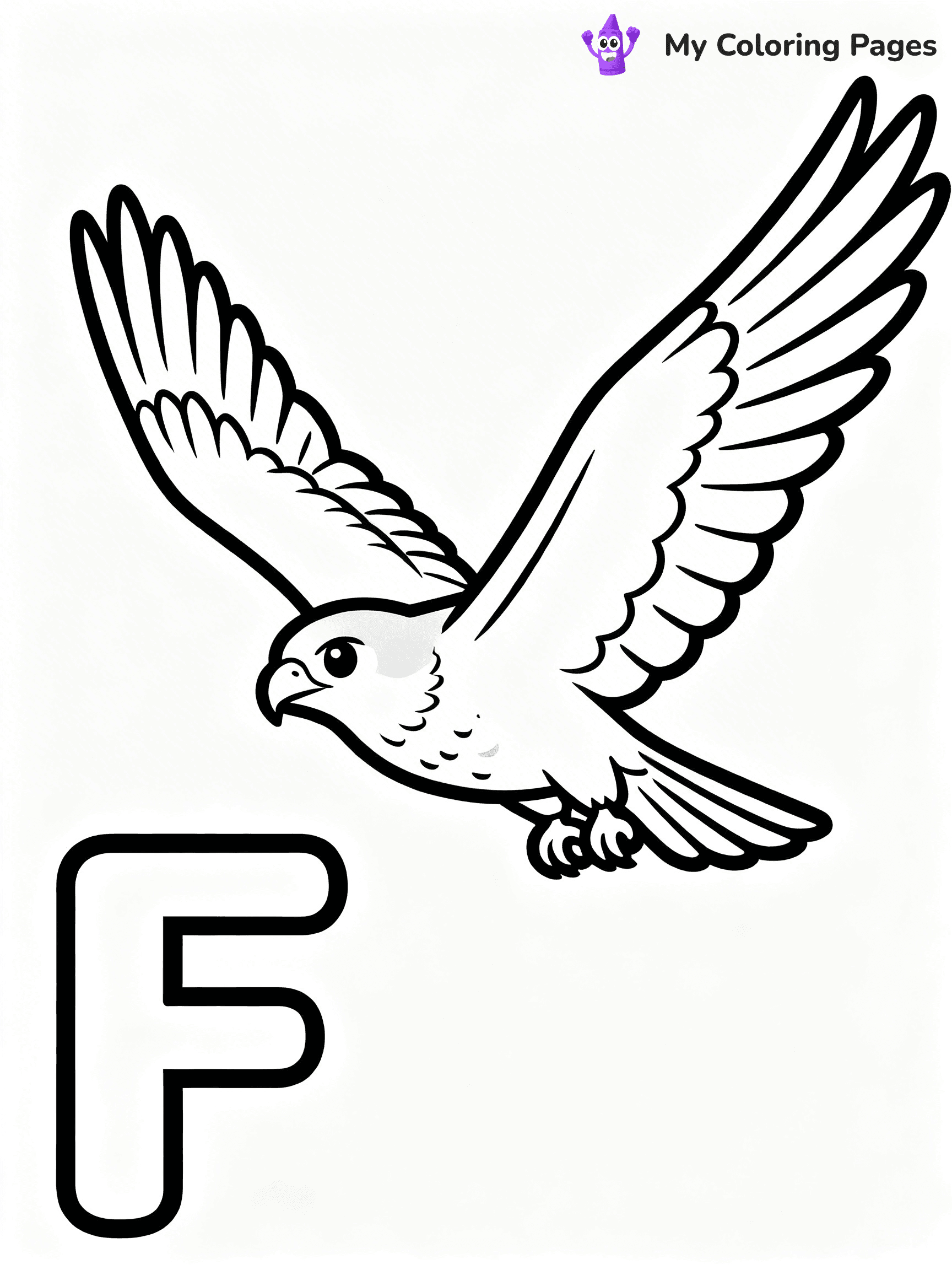 Letter F Coloring Pages - 7