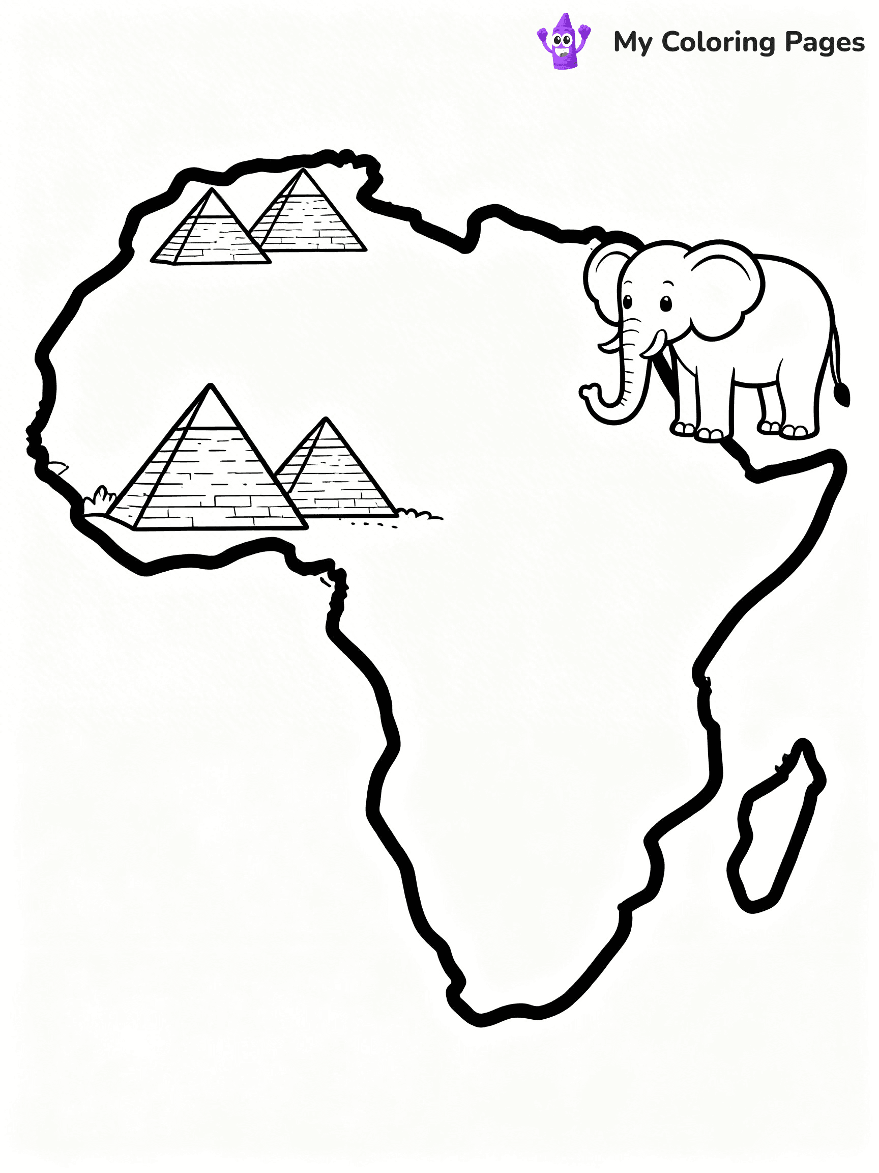Continents Coloring Pages - 54
