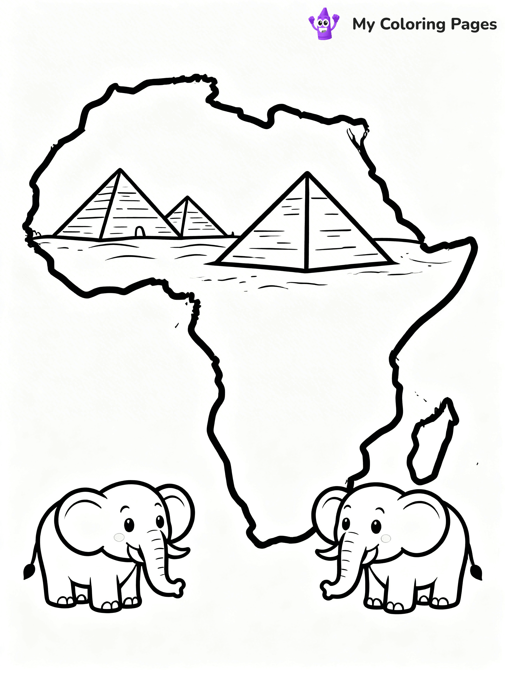 Continents Coloring Pages - 52