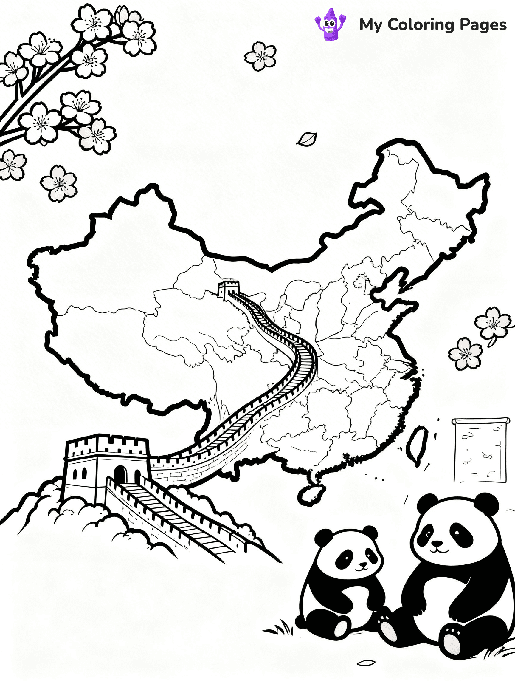 Continents Coloring Pages - 39