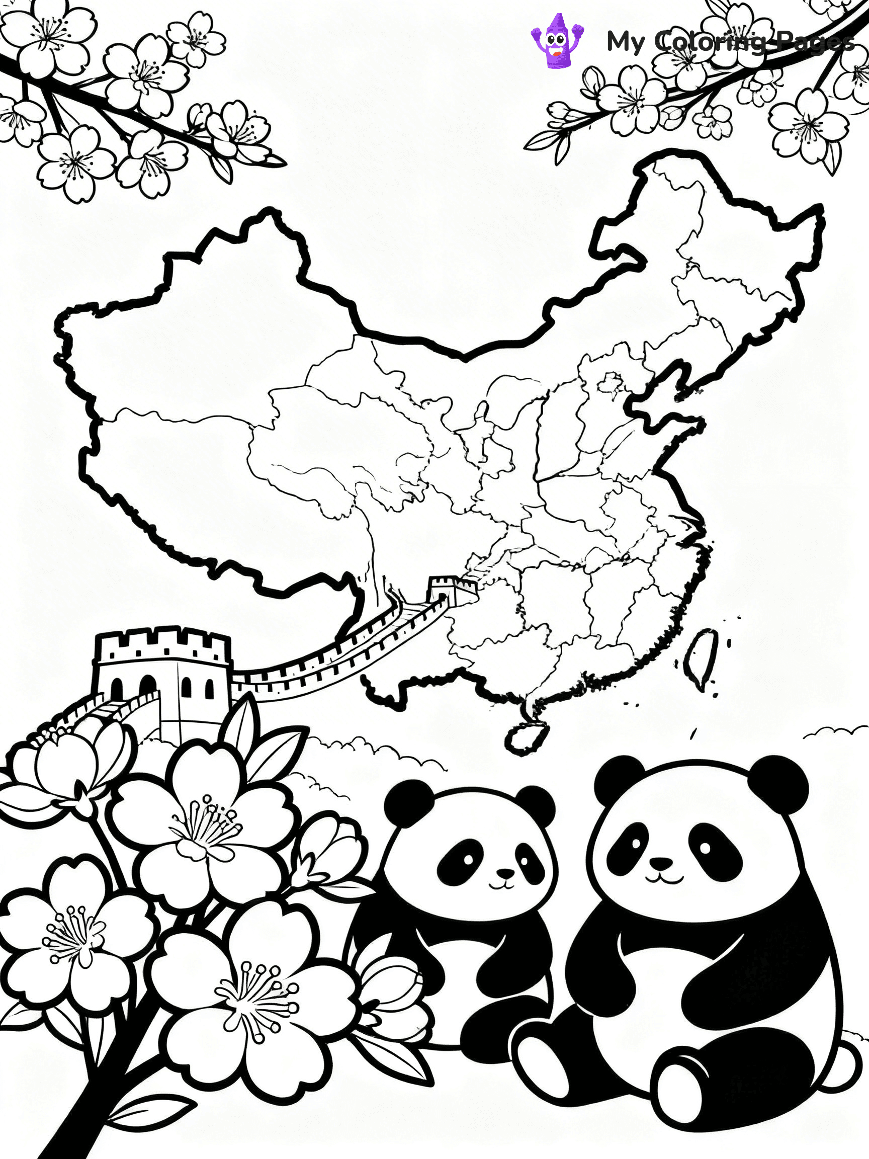 Continents Coloring Pages - 38
