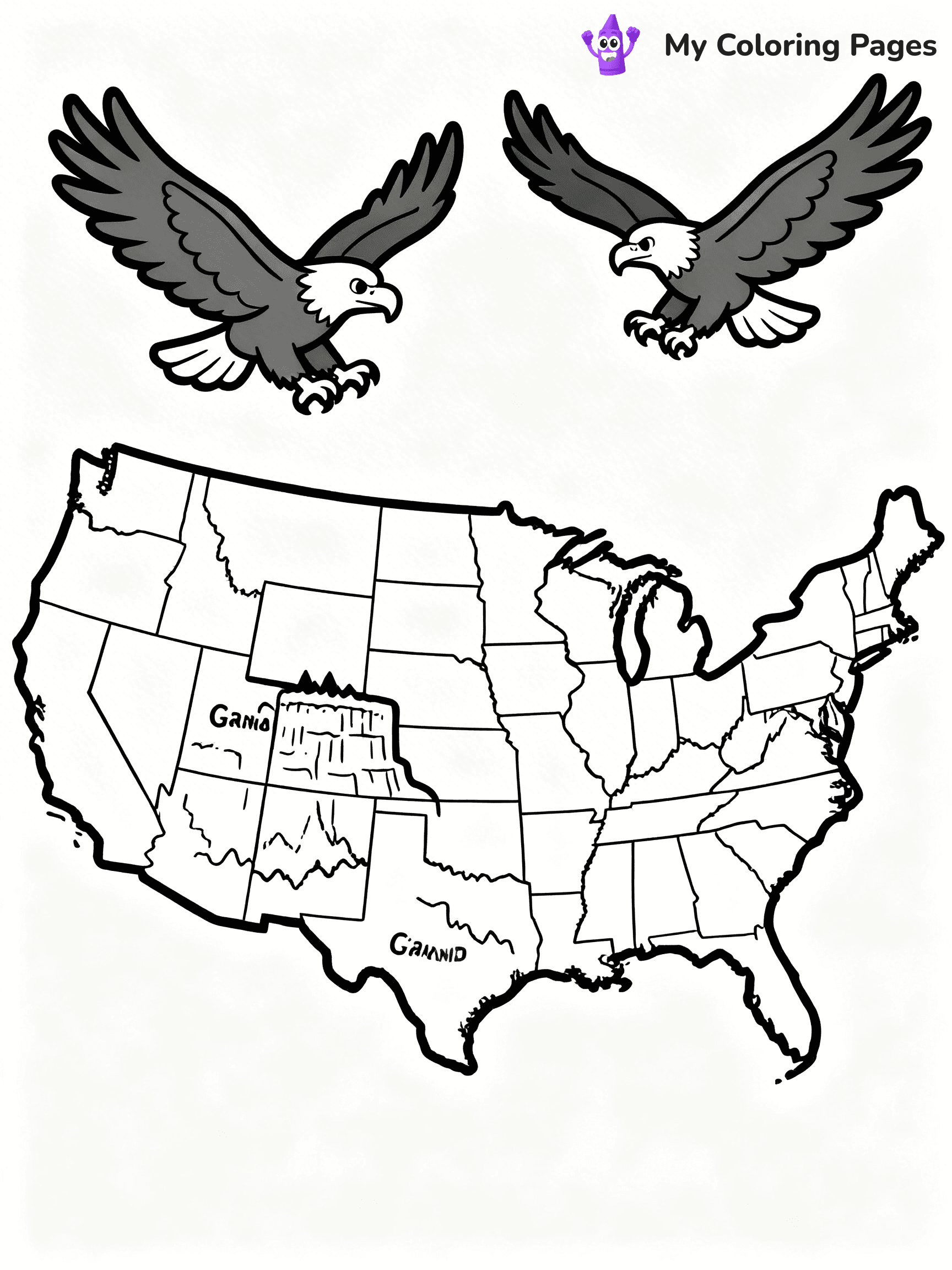 Continents Coloring Pages - 21