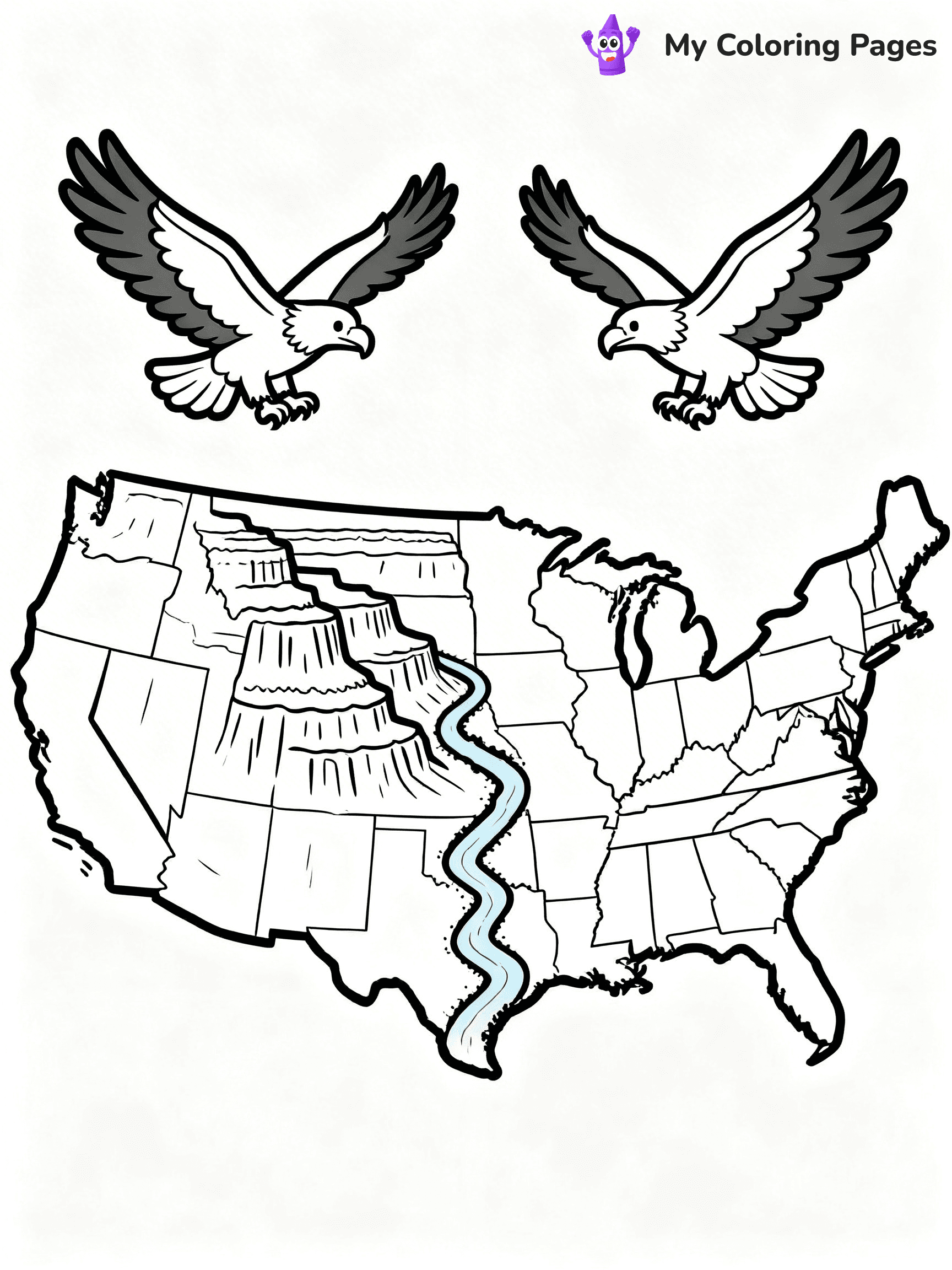 Continents Coloring Pages - 16